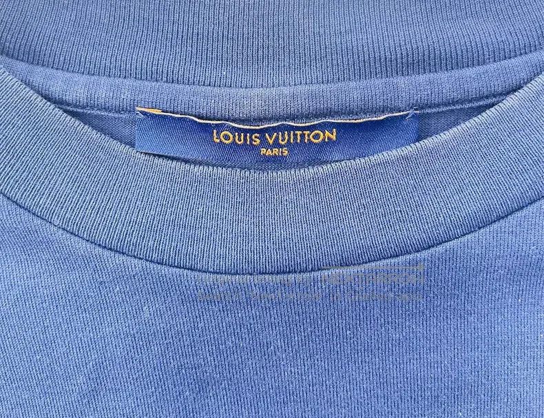 Louis Vuitton Louis Vuitton Dark blue Lianliankan embroidered printed sh Size US M / EU 48-50 / 2 - 3 Thumbnail