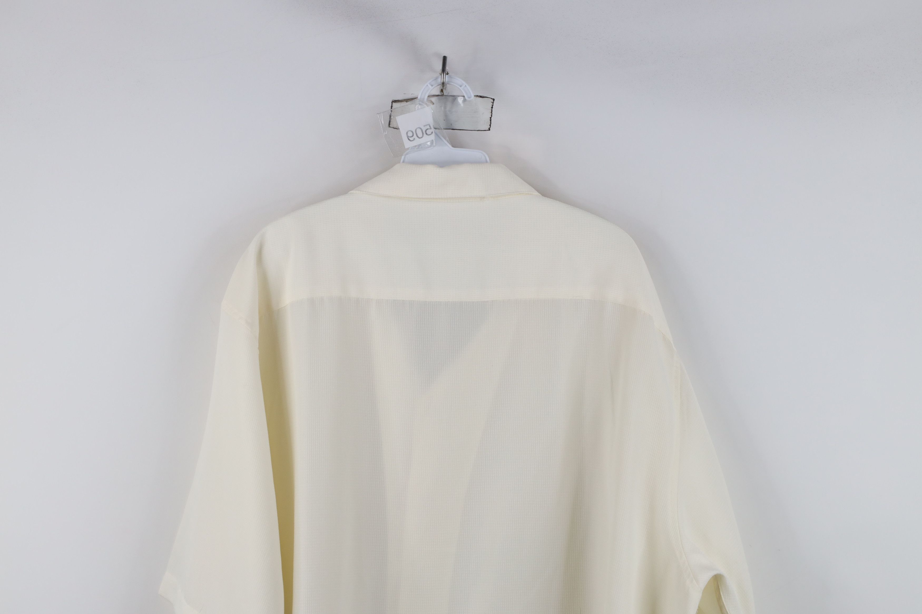 Vintage Vintage 90s Streetwear Beer Beach Luau Button Shirt Cream Size US XXL / EU 58 / 5 - 13 Thumbnail