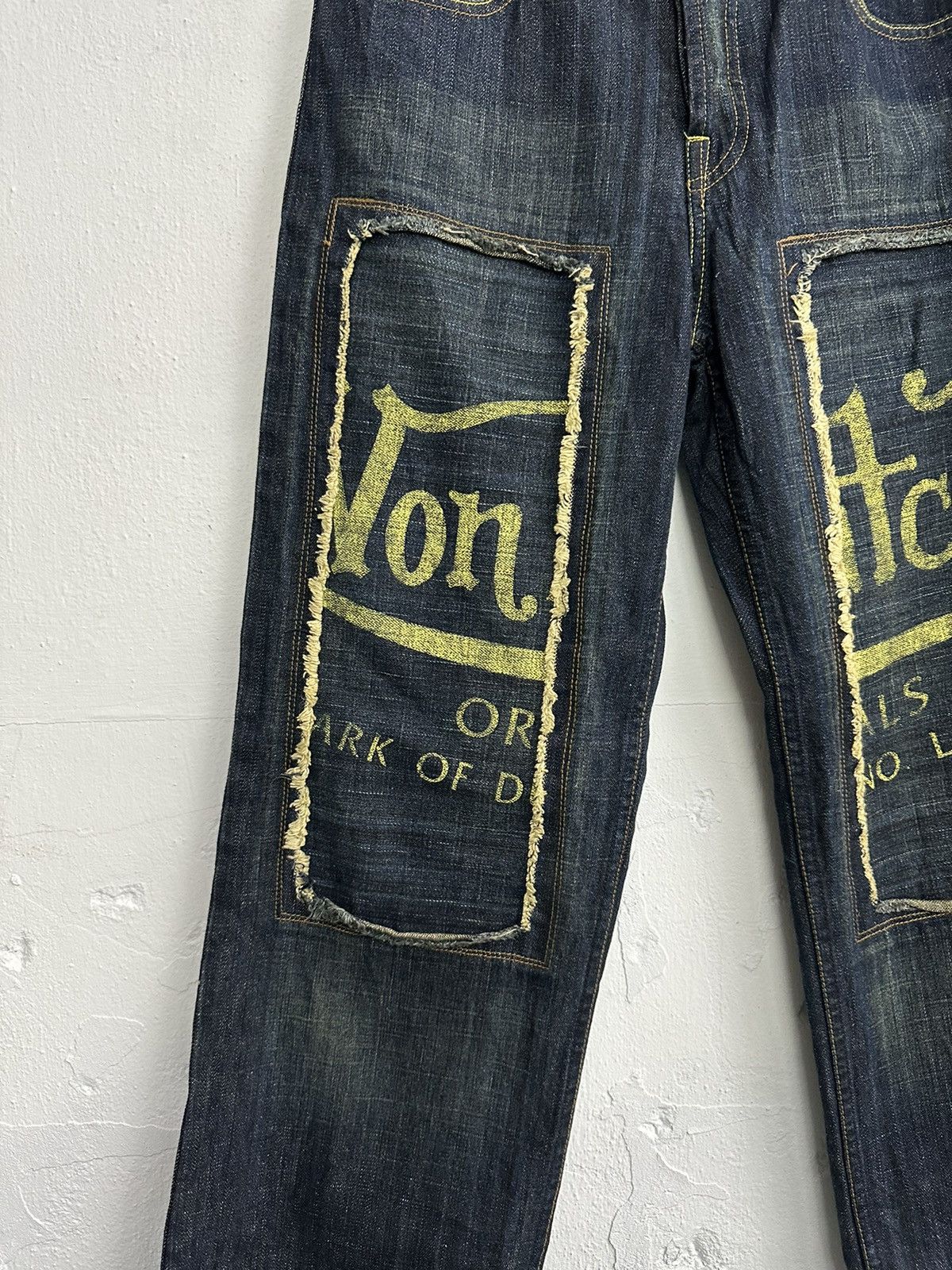 Von Dutch Distress Von Dutch Balenciaga Kapital Style Jeans Size US 30 / EU 46 - 4 Thumbnail