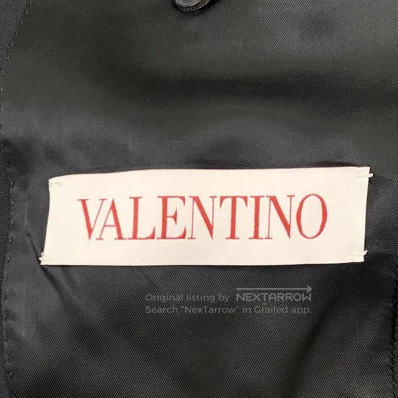 Valentino Valentino Black Men's Blazer Jacket . Size US S / EU 44-46 / 1 - 6 Thumbnail