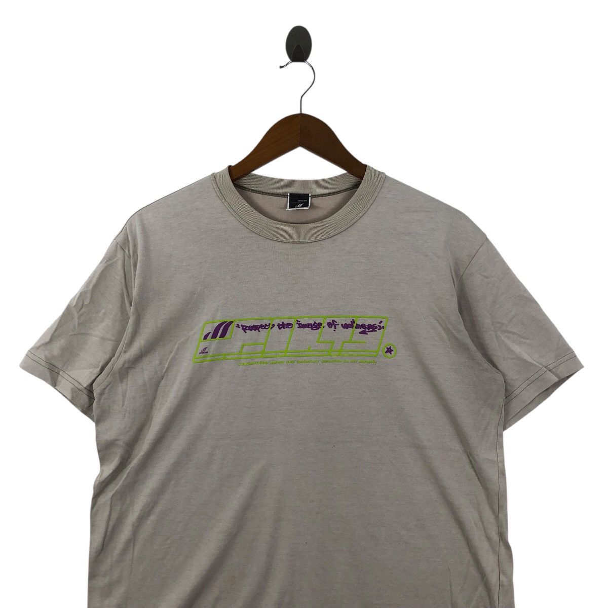 Mizuno Vintage 90s Mizuno Superstar T-Shirt Graffiti Design Size L Size US L / EU 52-54 / 3 - 2 Thumbnail