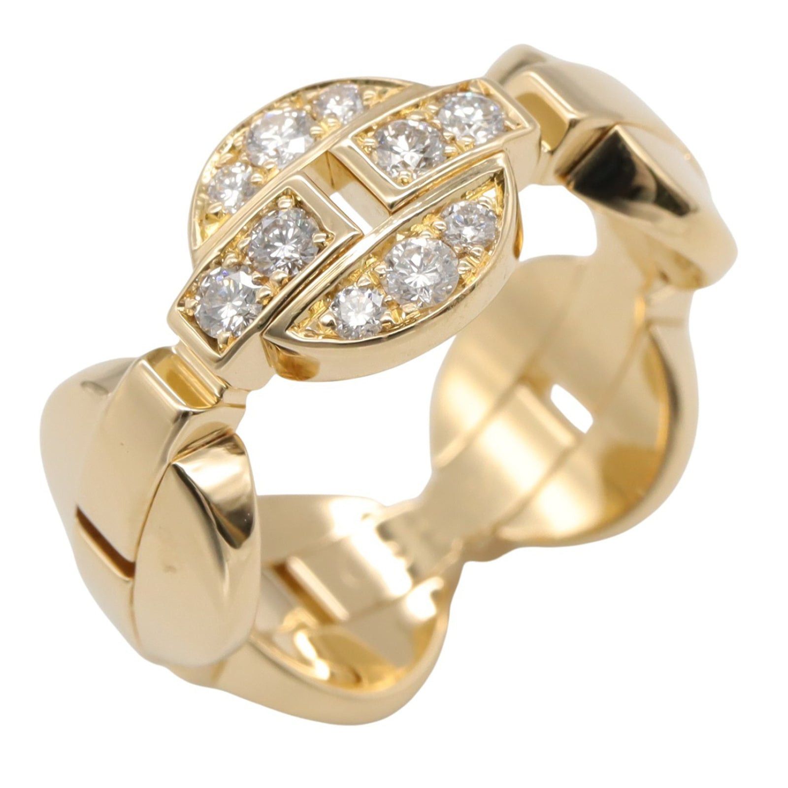 Cartier Cartier Imaria Ring Diamond K18 (Yellow Gold) Clear Size ONE SIZE - 1 Thumbnail