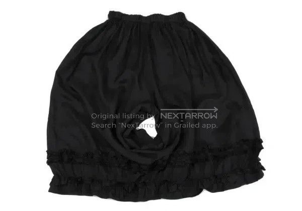 Comme des Garcons Comme Des Garcons size S Black retro lace pants Size 23" - 3 Thumbnail