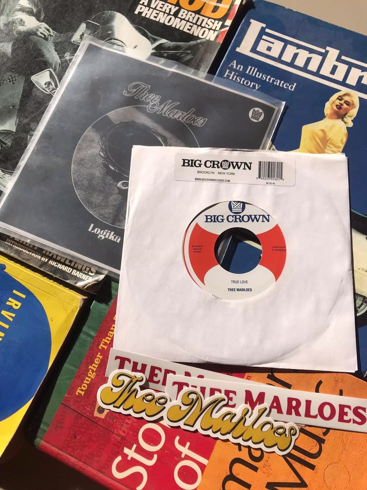 Band Tees Thee marloes - Big Crown Records brooklyn New York Size ONE SIZE - 11 Thumbnail