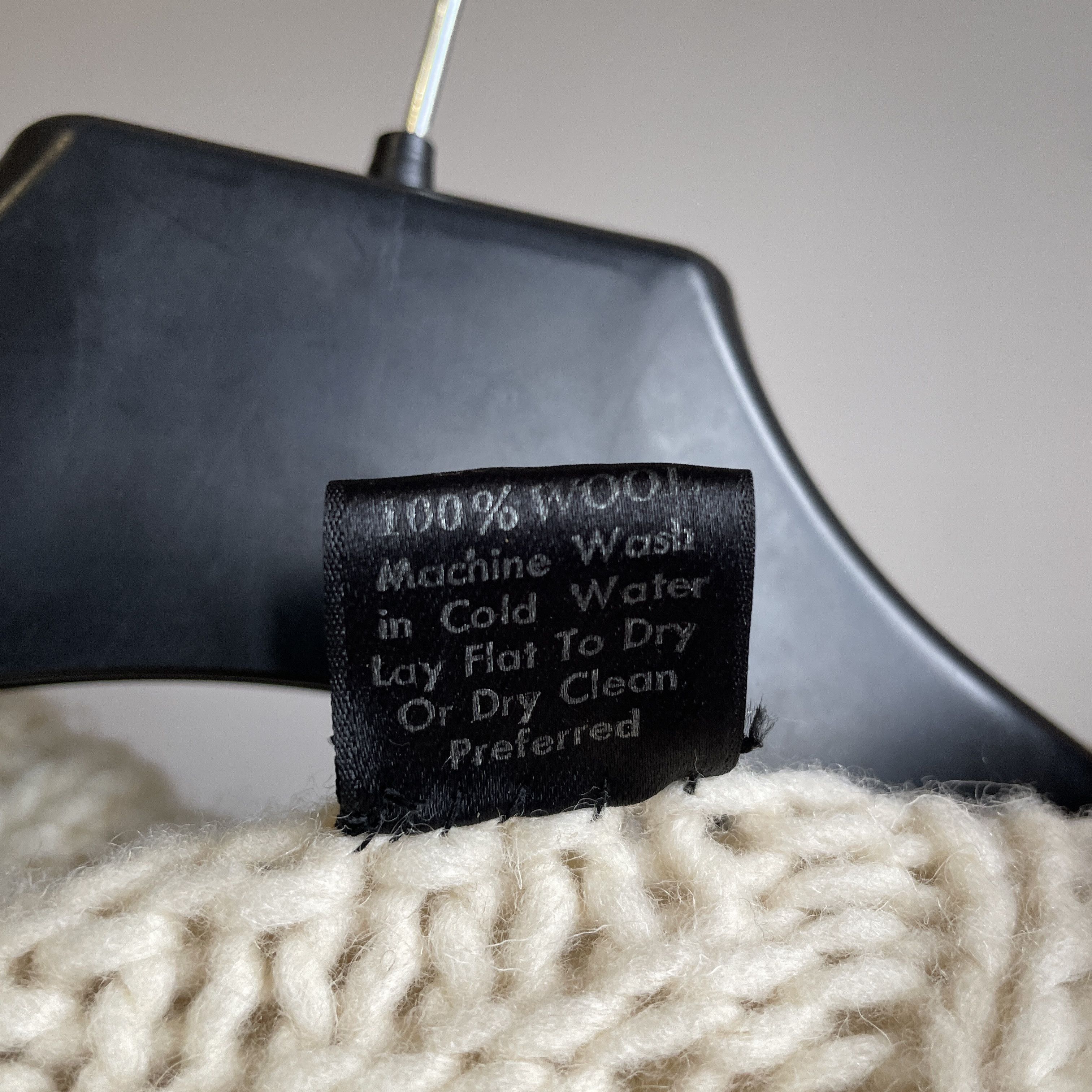 Native Artesania Otavalo Ecuador Vintage Cable Knit Wool Sweater Size US M / EU 48-50 / 2 - 8 Thumbnail