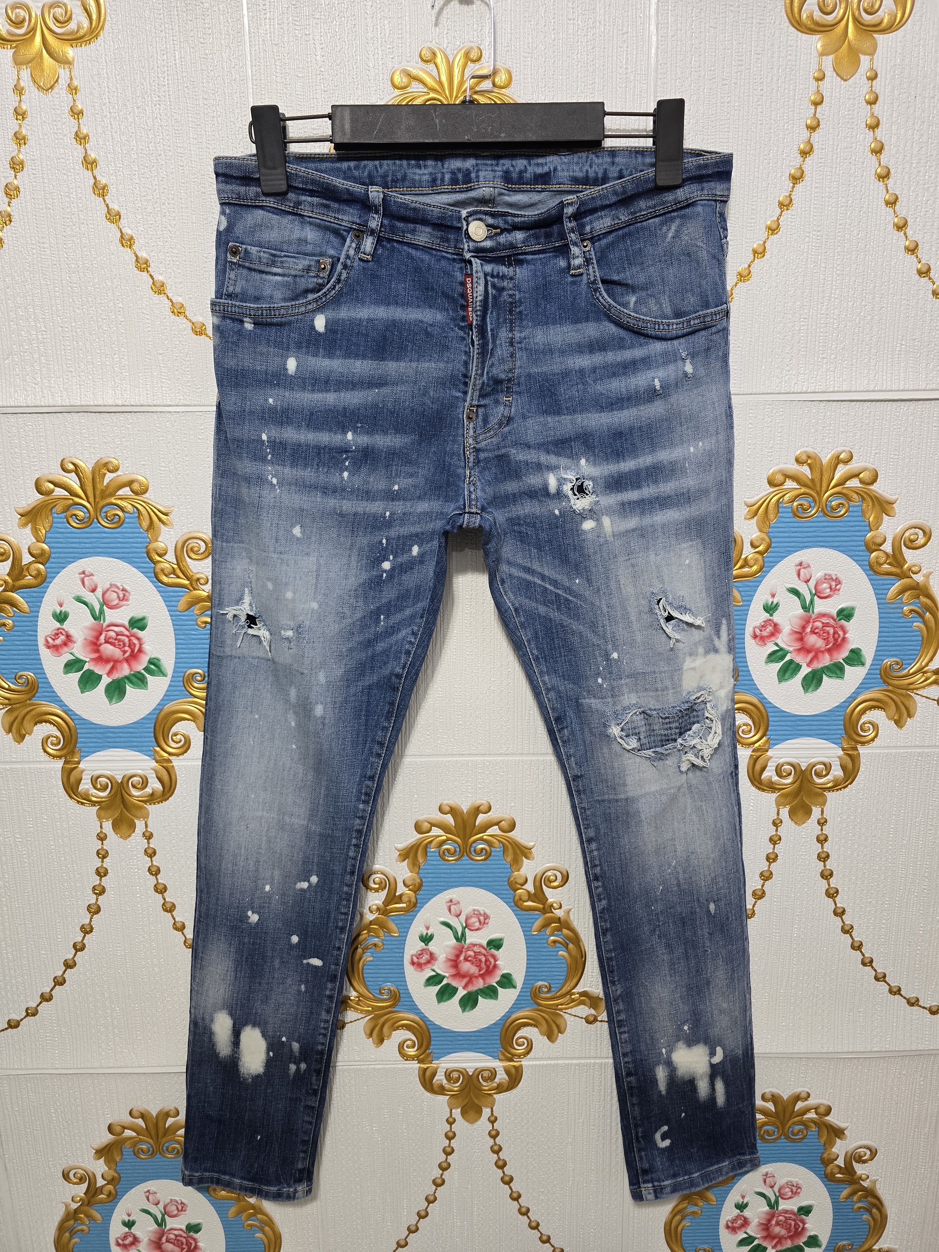Dsquared2 DSQUARED 2 jeans for men size w32 48ita excellent condition Size US 32 / EU 48 - 1 Thumbnail