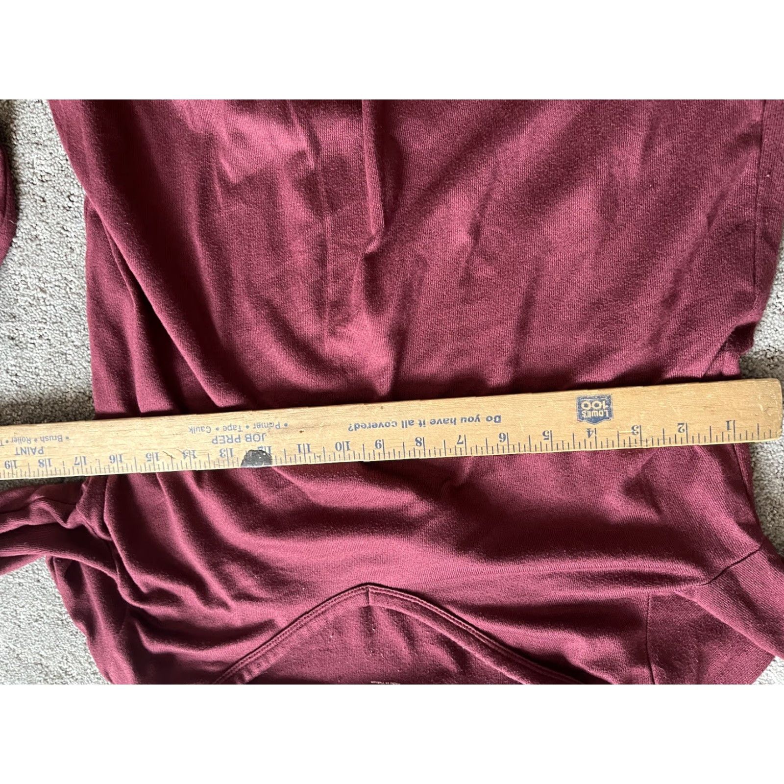 American Eagle Outfitters American Eagle Outfitters Shirt Womens M Red V-Neck Long Sleeve Pullover Logo Casual Classic Size M / US 6-8 / IT 42-44 - 4 Thumbnail