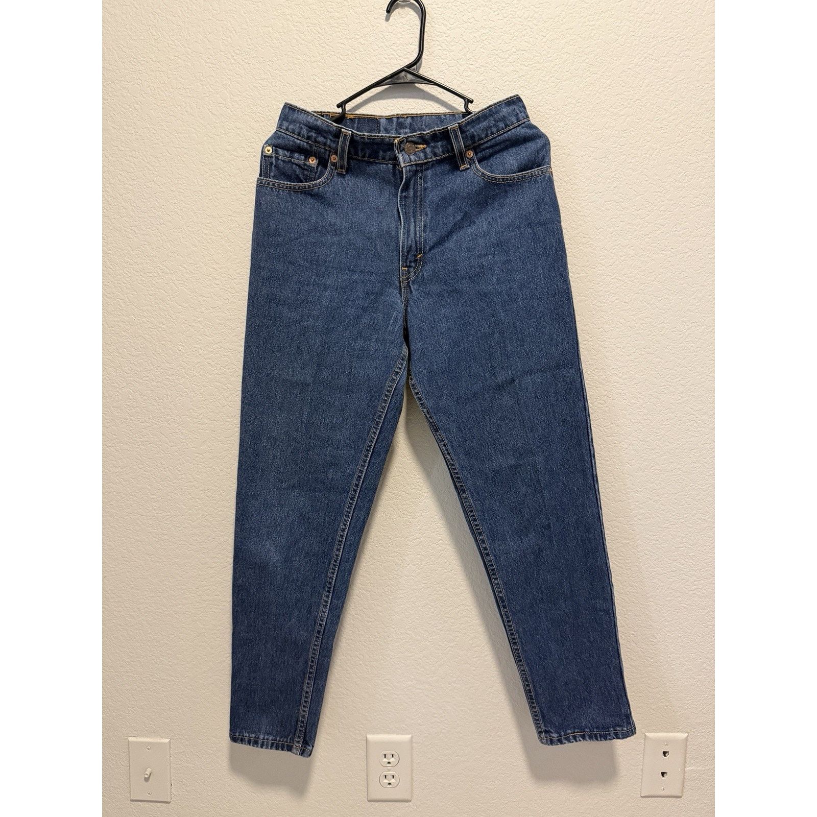 Levi's Vintage Levi’s 550 Jeans Made USA Relaxed Fit Denim Red Tab Size US 29 - 1 Thumbnail