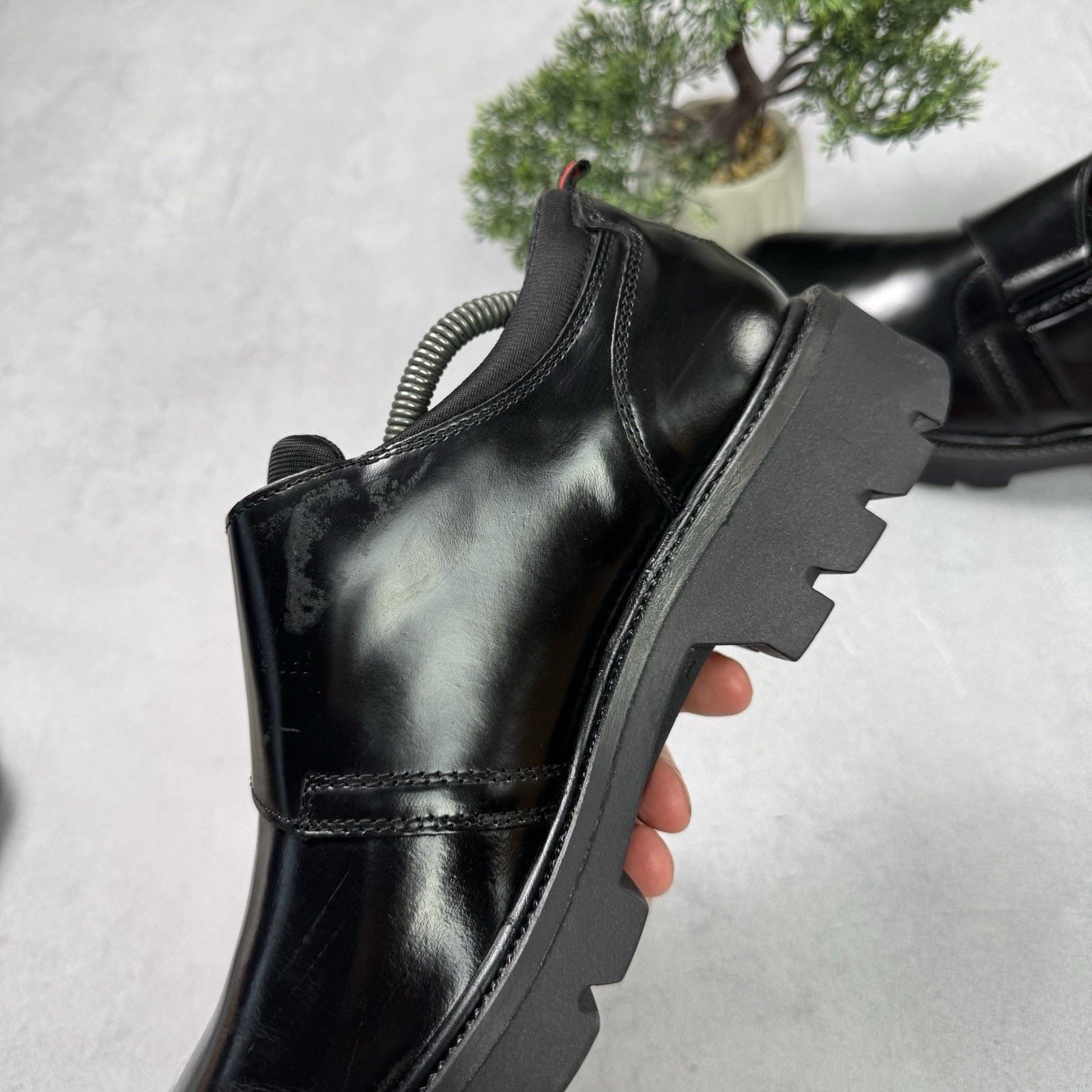 Dockers Dockers Vintage Chunky Black Platform Boots Y2K Size US 10 Size US 10 / IT 40 - 7 Thumbnail