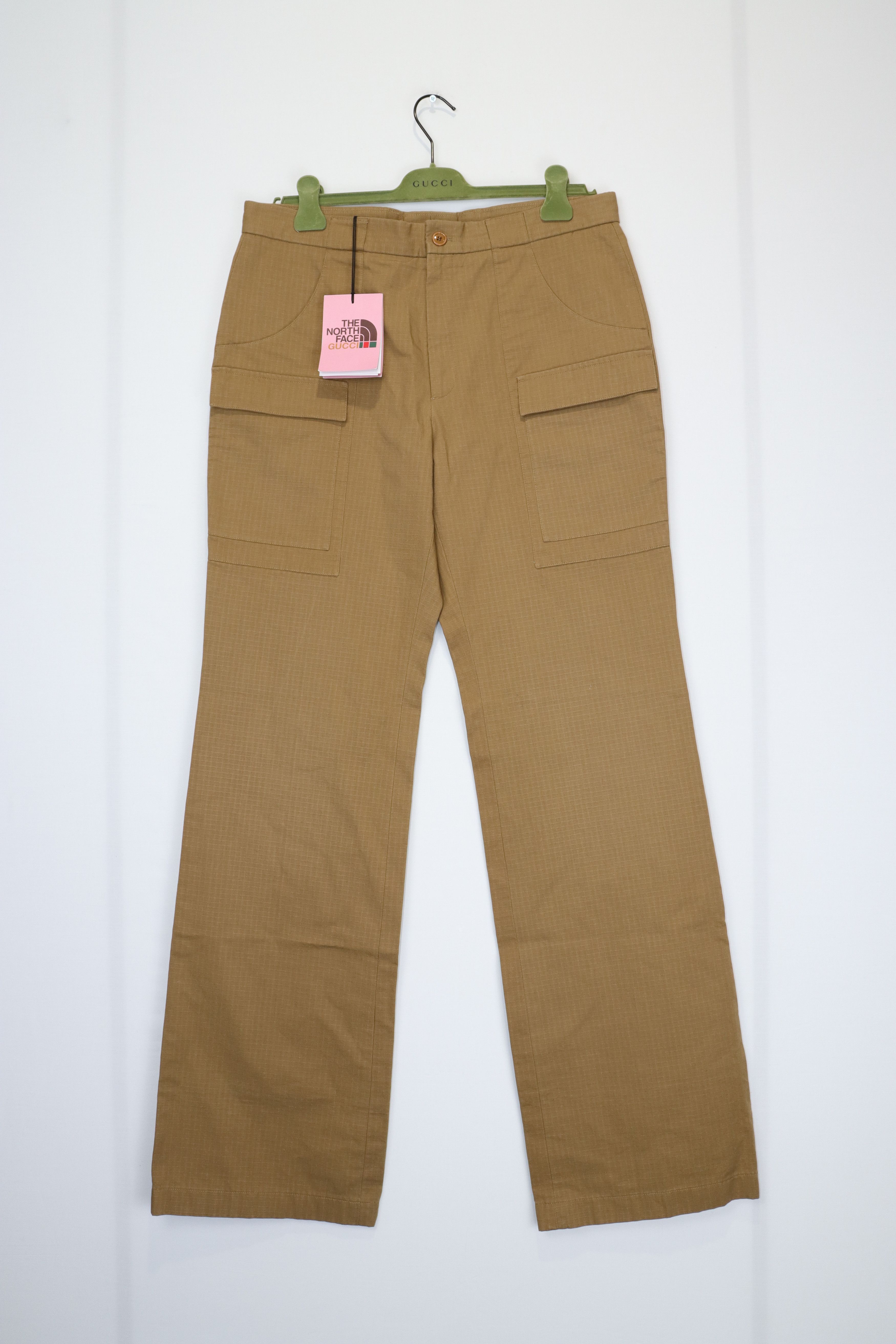 Gucci × The North Face o1rshd Rough Cotton Canvas W/emb in Camel Size US 34 / EU 50 - 5 Thumbnail