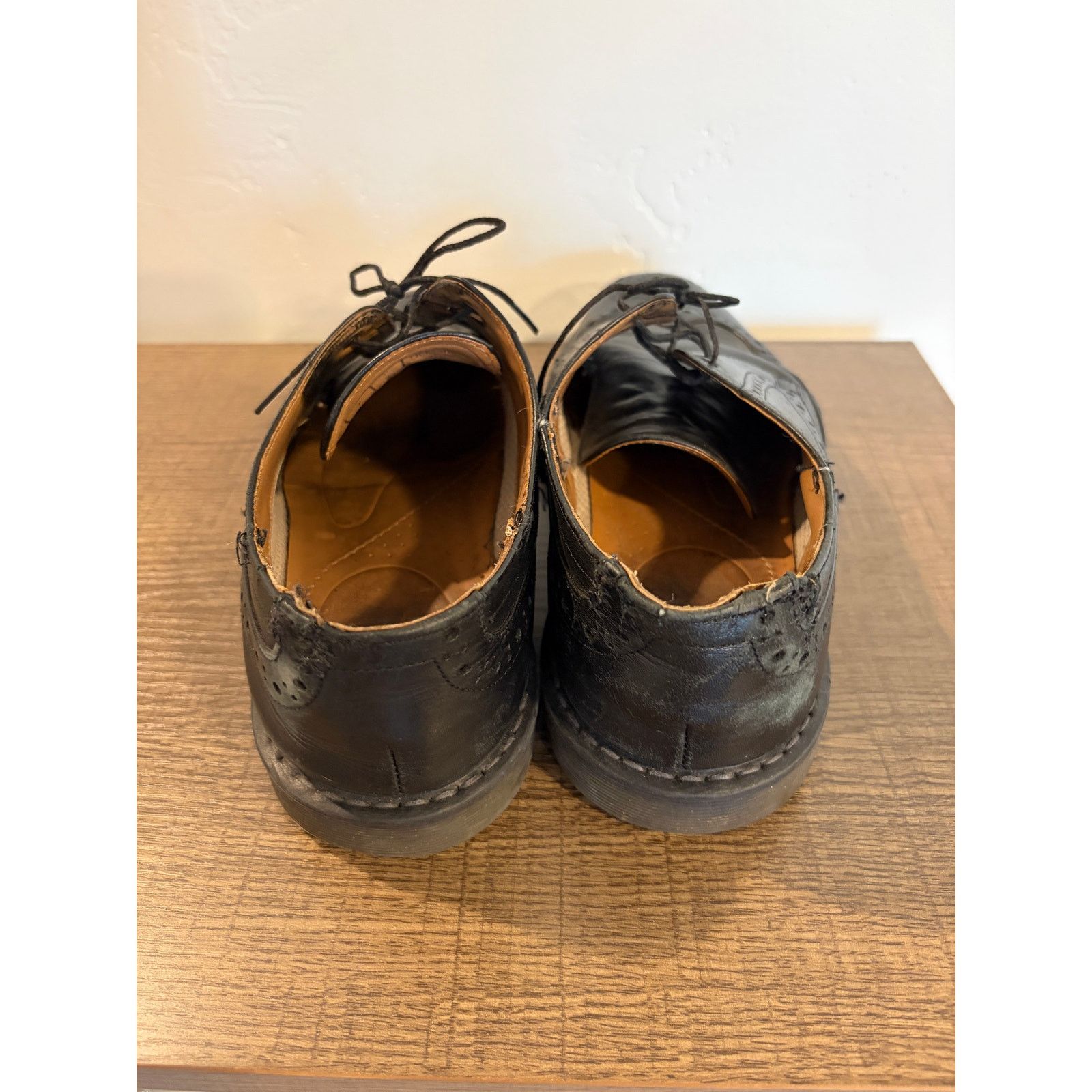 Dr. Martens VTG Dr Martens Leather Wingtip Brogue Oxford Shoes Mens US 8 Size US 8 / EU 41 - 3 Thumbnail