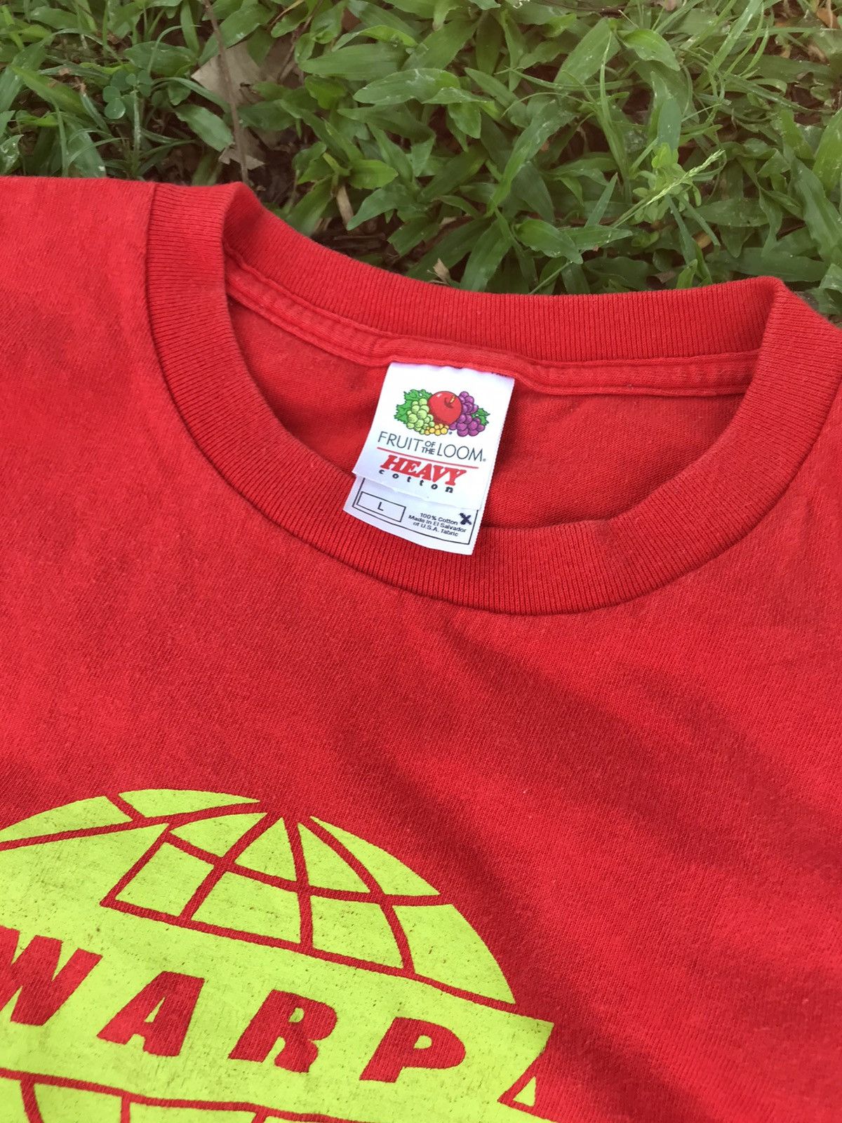 Other × Vintage Vintage 90’s Warp Records label t shirt Size US L / EU 52-54 / 3 - 3 Thumbnail