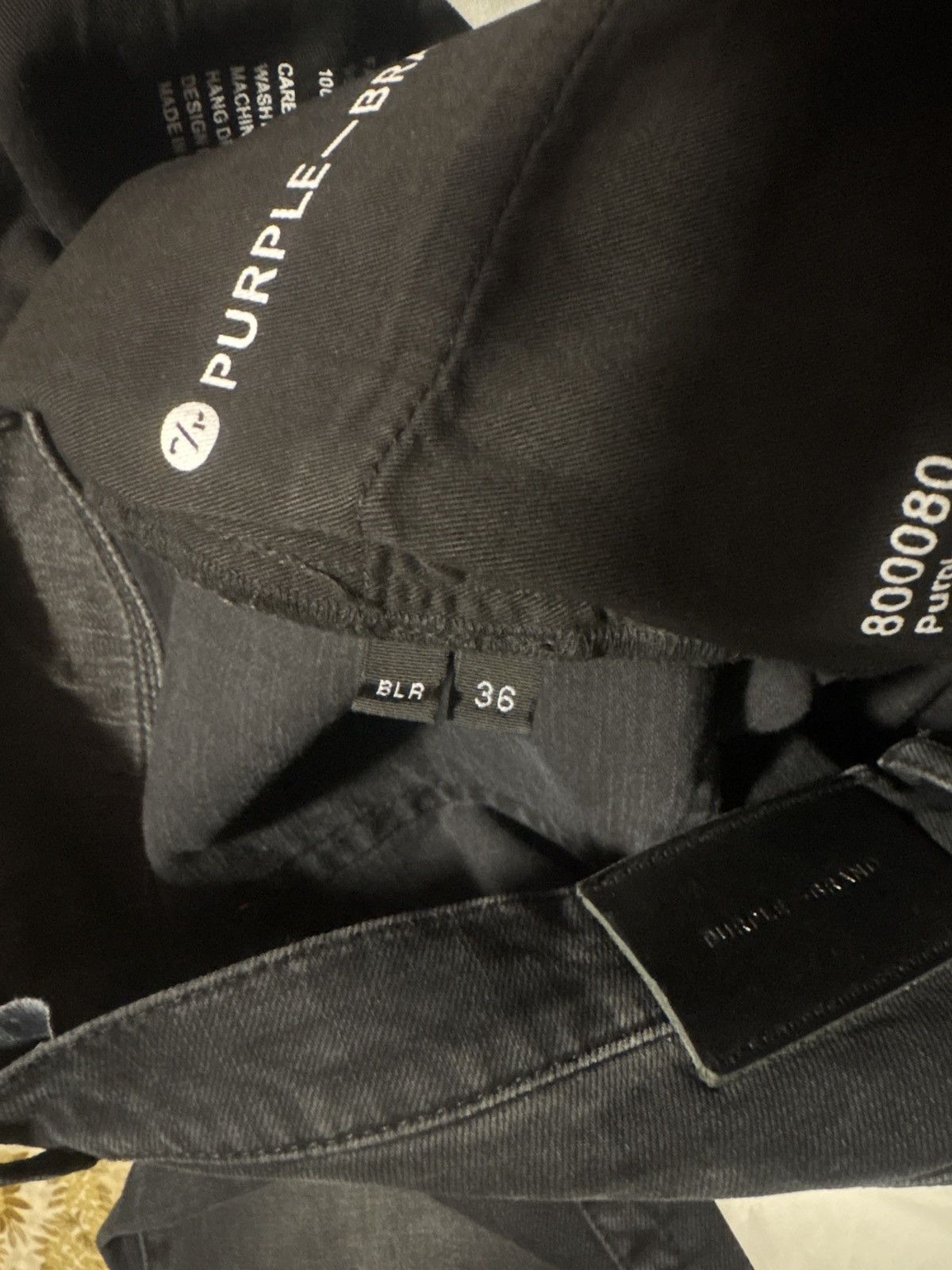 Purple × Purple Brand Black Purple Brand Jeans Size US 36 / EU 52 - 14 Thumbnail