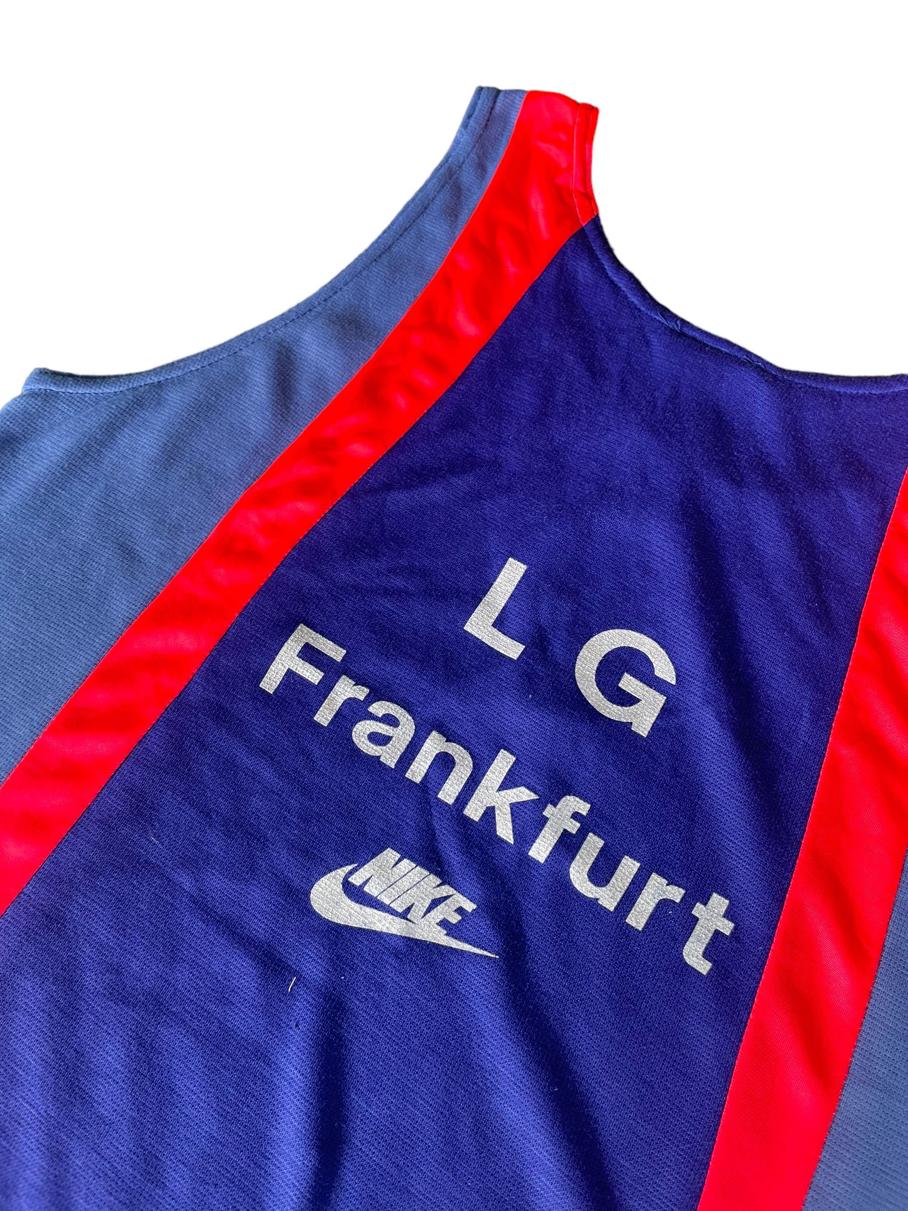 Nike × Vintage Vintage Nike International Run LG Frankfurt Jersey Size US M / EU 48-50 / 2 - 5 Thumbnail