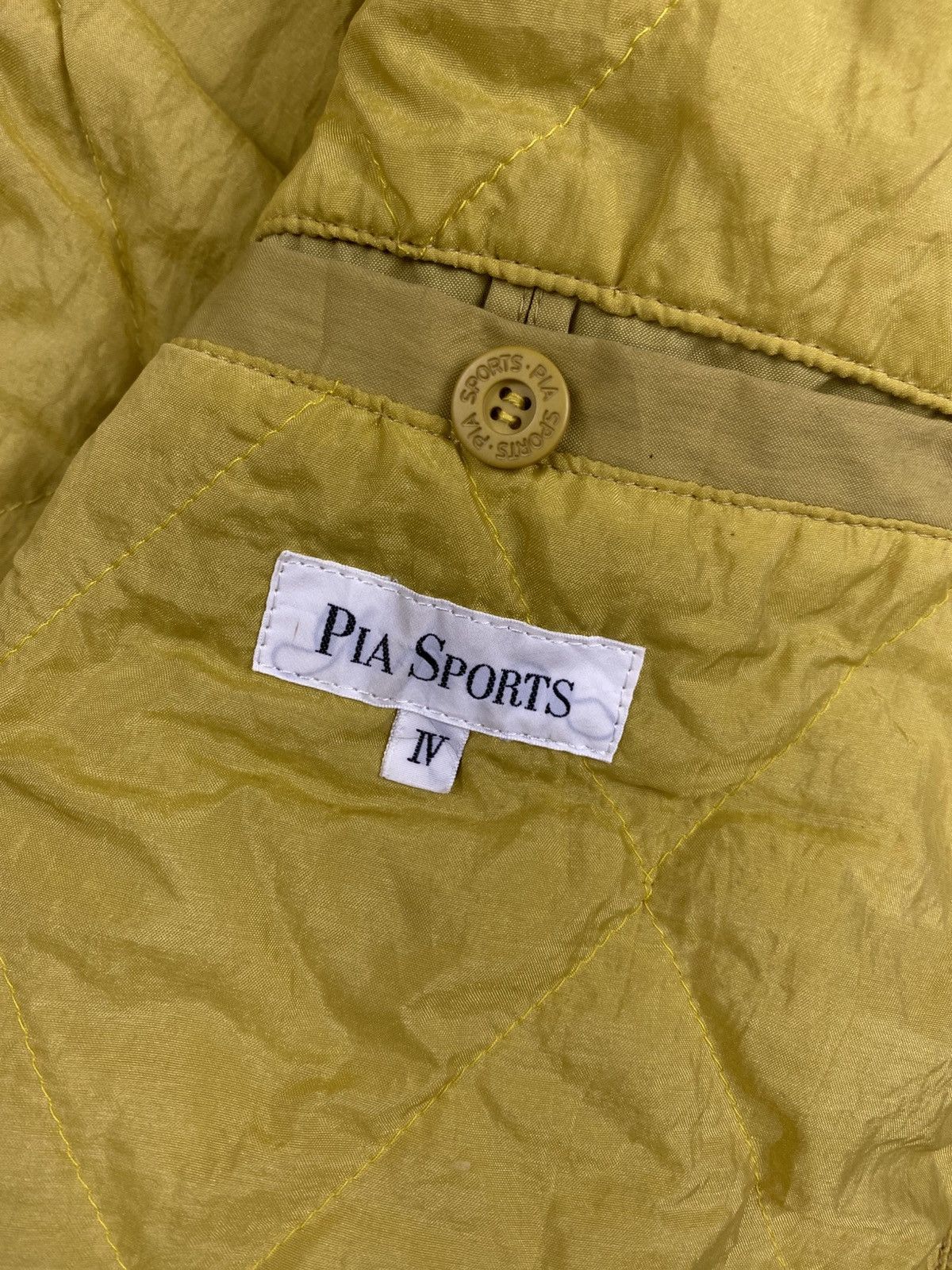 Japanese Brand Vintage PIA Sports Bomber Jacket Rare Design Size US XL / EU 56 / 4 - 11 Thumbnail
