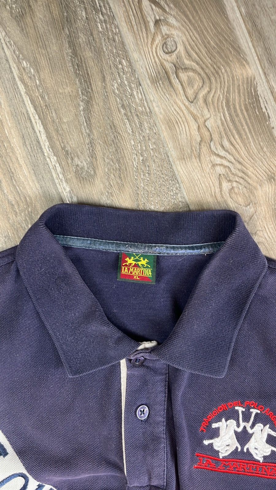 La Martina × Vintage Chief Keef vintage La Martina London England polos Size US XL / EU 56 / 4 - 3 Thumbnail