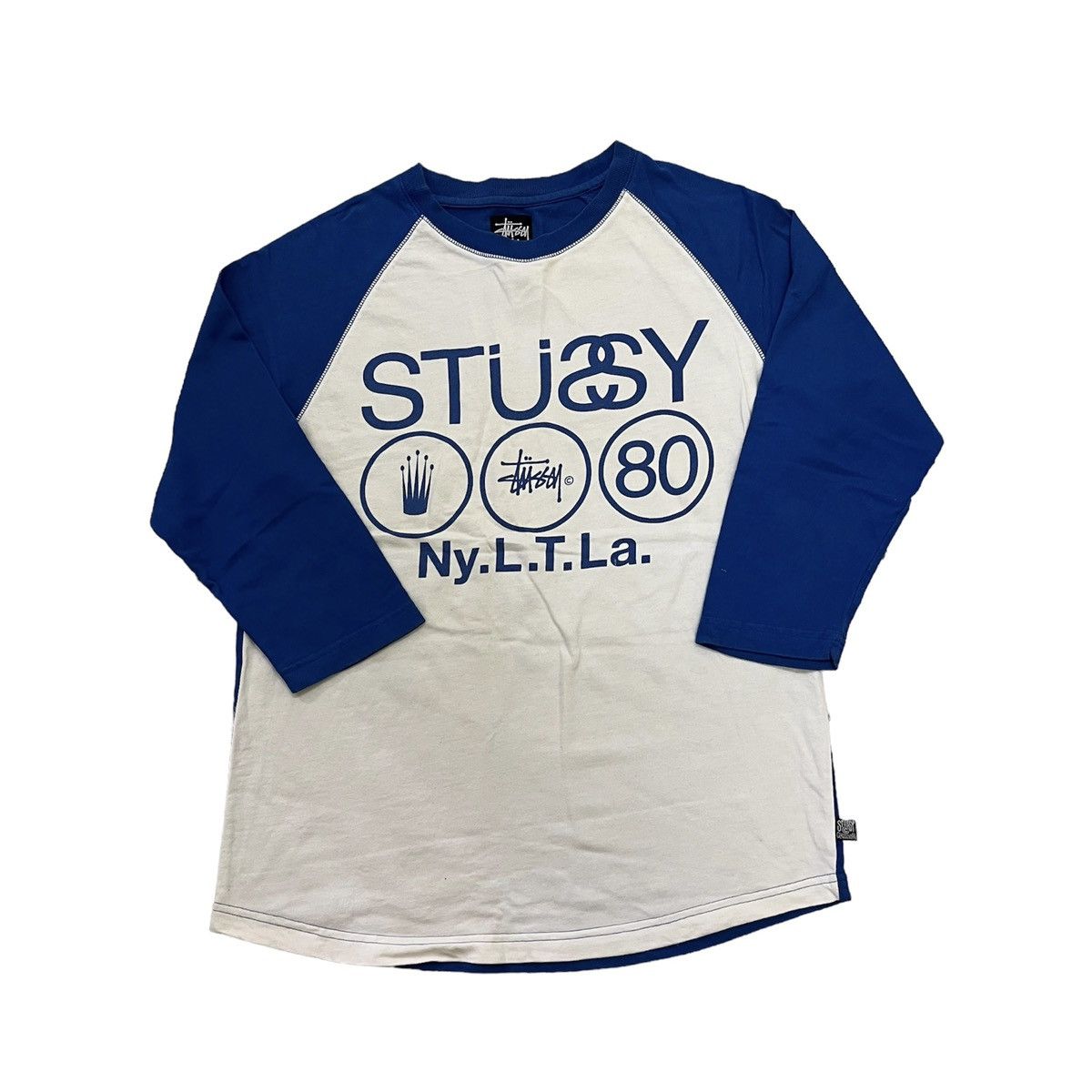 Stussy Stussy Crown NYLTLA Raglan Size US S / EU 44-46 / 1 - 1 Thumbnail