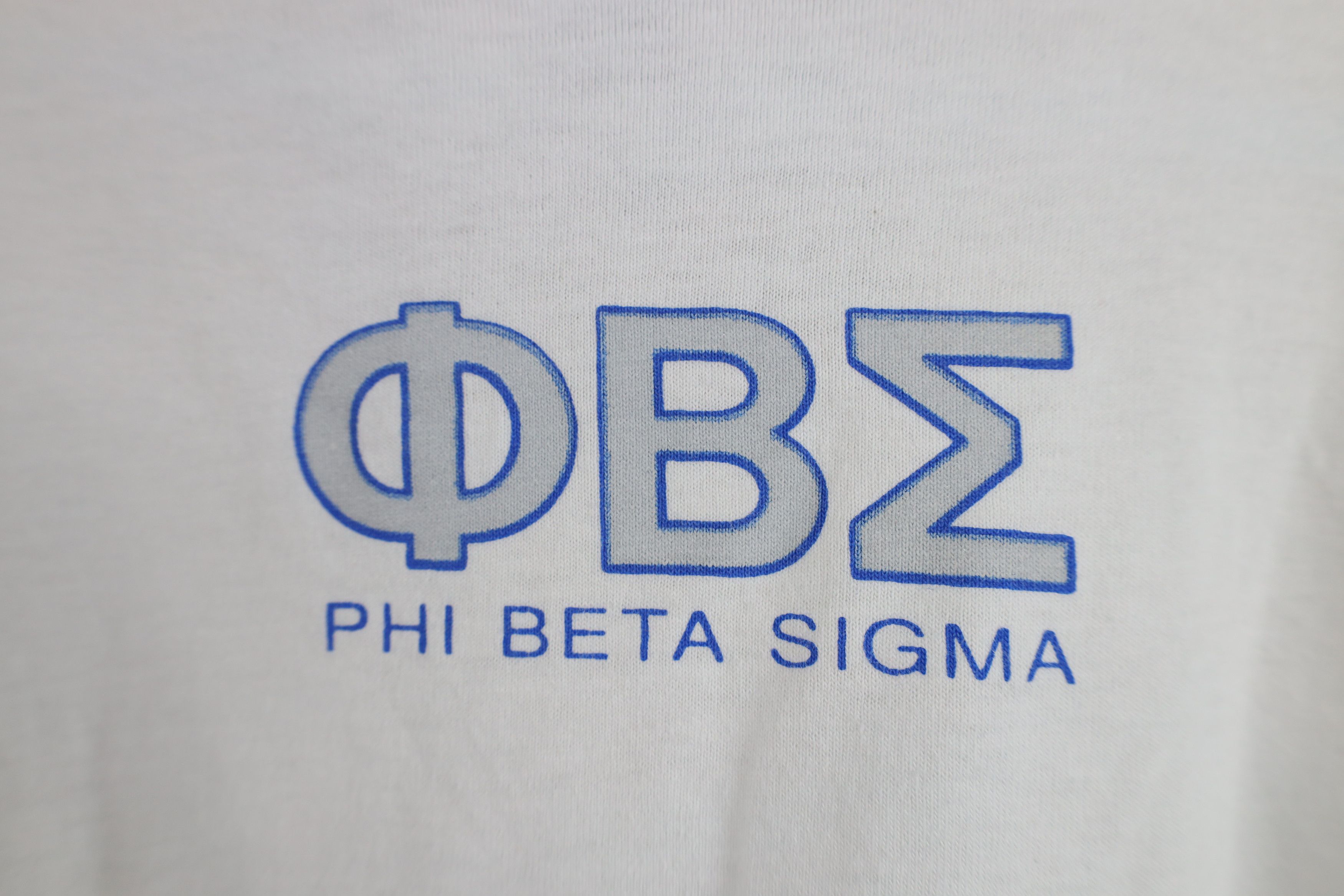 Vintage Vintage 90s Beta Sigma Fraternity Short Sleeve T-Shirt USA Size US XL / EU 56 / 4 - 9 Thumbnail