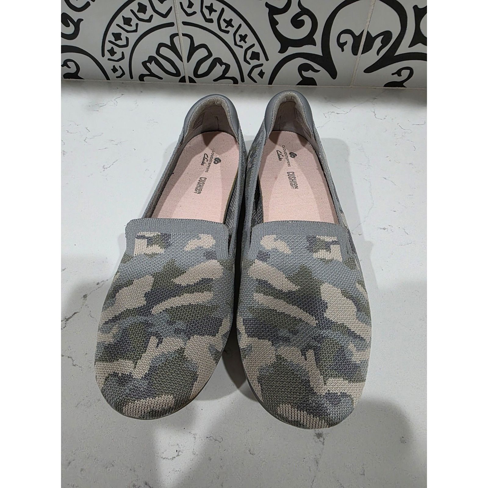 Clarks Clarks Women's 7 M Cloudstepper Carly Dream Flats Shoes Stre Size US 7 / IT 37 - 1 Thumbnail