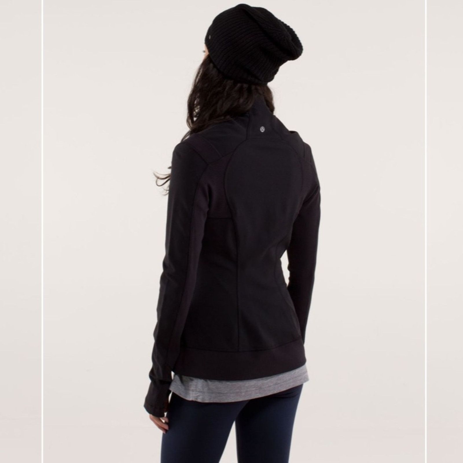 Lululemon Lululemon Bhakti Yoga Jacket - Size 8 - Black Size M / US 6-8 / IT 42-44 - 2 Thumbnail