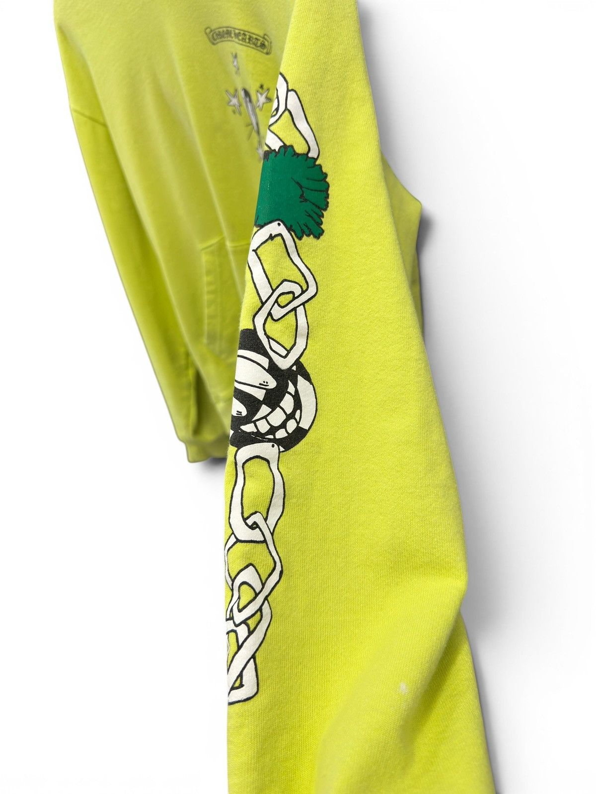 Chrome Hearts Chrome Hearts Matty Boy Yellow Link Hoodie Size US M / EU 48-50 / 2 - 3 Thumbnail