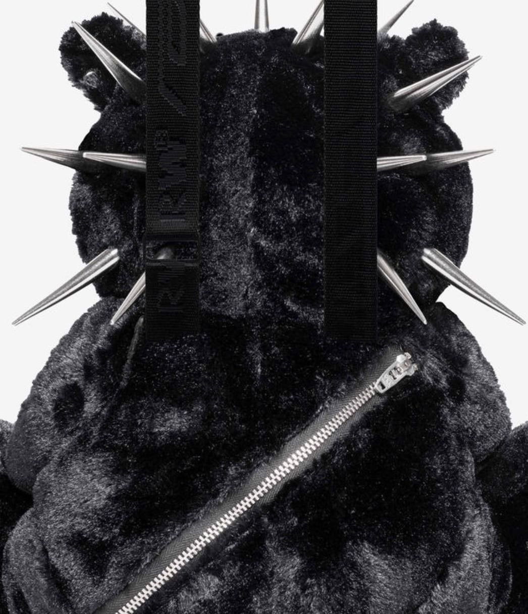 Other Racer Worldwide Teddy Bear Backpack with spikes Size ONE SIZE - 4 Thumbnail