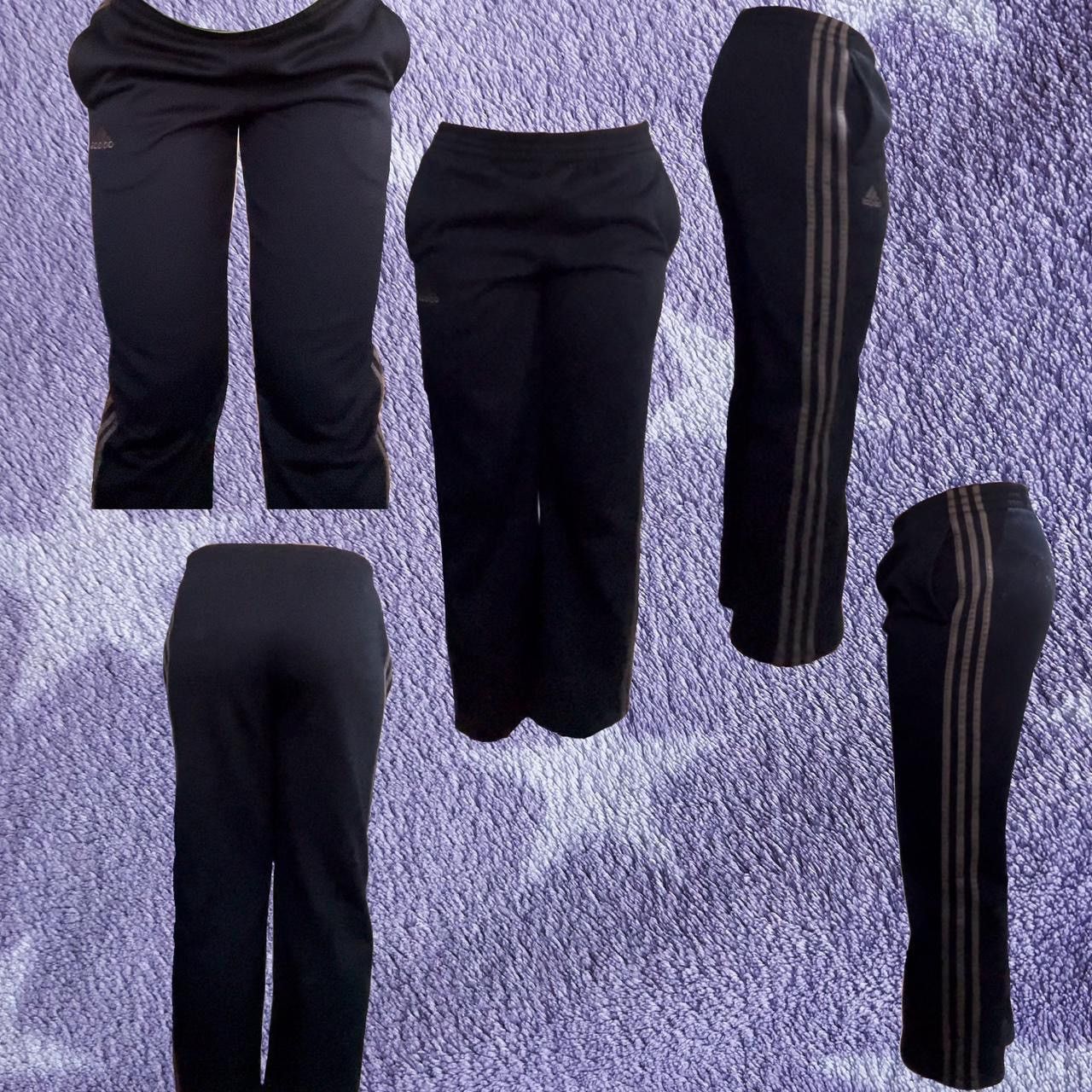 Adidas × Vintage Vintage Adidas Navy Blue Sweatpants Size 24" / US 00 / IT 34 - 3 Thumbnail