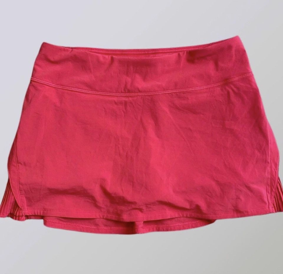 Lululemon Lululemon Play Off the Pleats skirt Hot Pink Sz.6 Size 28" / US 6 / IT 42 - 3 Thumbnail