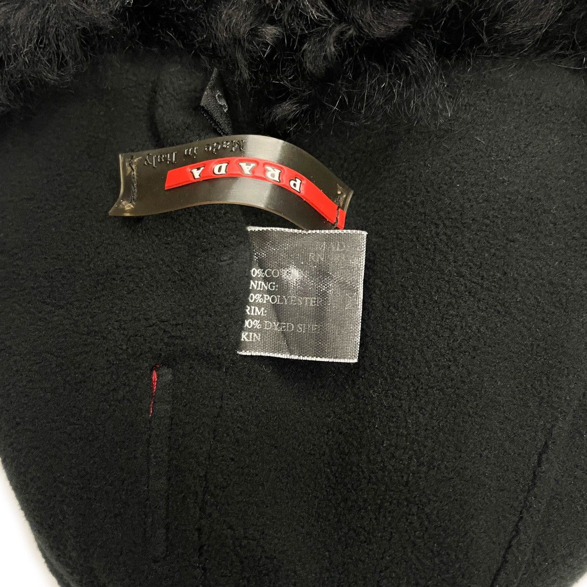 Prada Prada Archive Sheepskin Fur Hat Size ONE SIZE - 6 Thumbnail