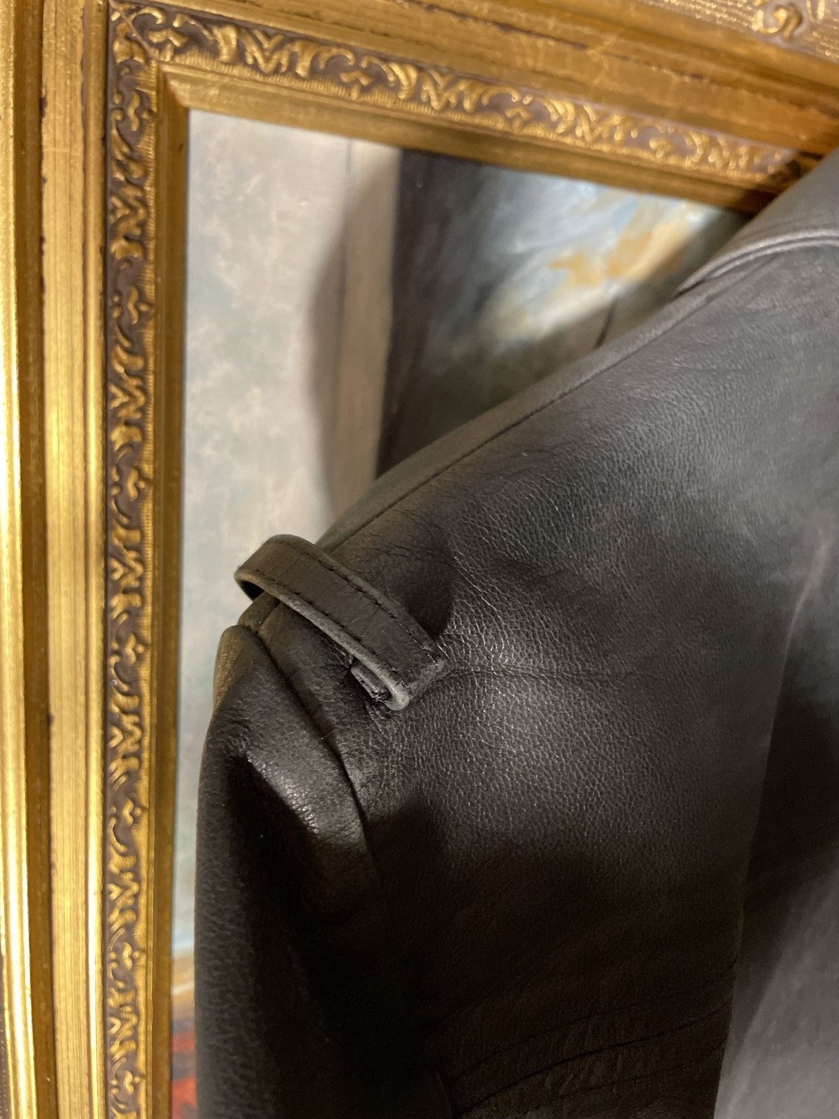 Yohji Yamamoto Yohji Yamamoto A.A.R (Against All Risks) leather Jacket Size US S / EU 44-46 / 1 - 3 Thumbnail