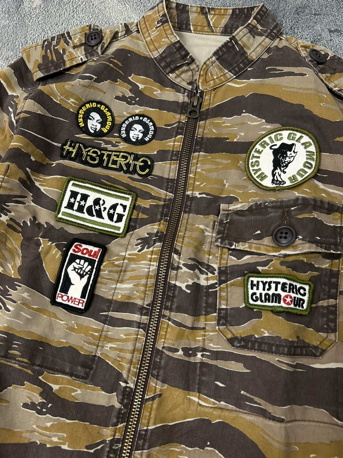 Hysteric Glamour Hysteric Glamour tigerstripe Jacket Size US S / EU 44-46 / 1 - 4 Thumbnail