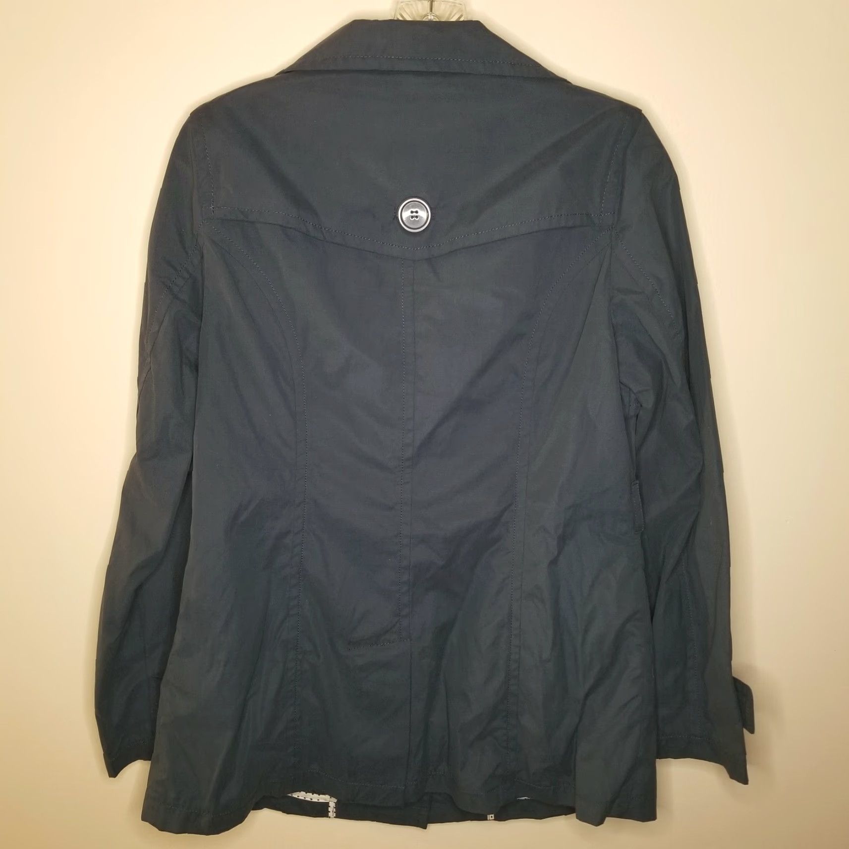 Vintage VINTAGE Jou Jou Premium Women's Blue Long Sleeve Pea Coat Size M Size M / US 6-8 / IT 42-44 - 4 Thumbnail