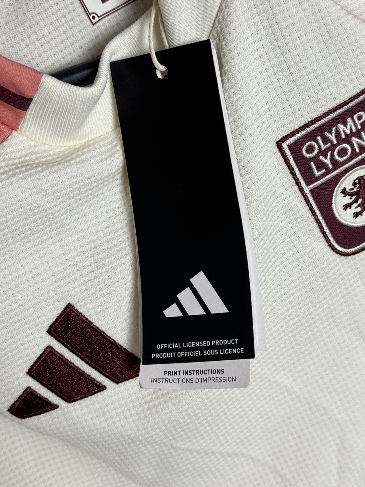 Adidas KIDS New Olympique Lyon 24/25 Third Football Jersey T-Shirt Size US XS / EU 42 / 0 - 9 Thumbnail