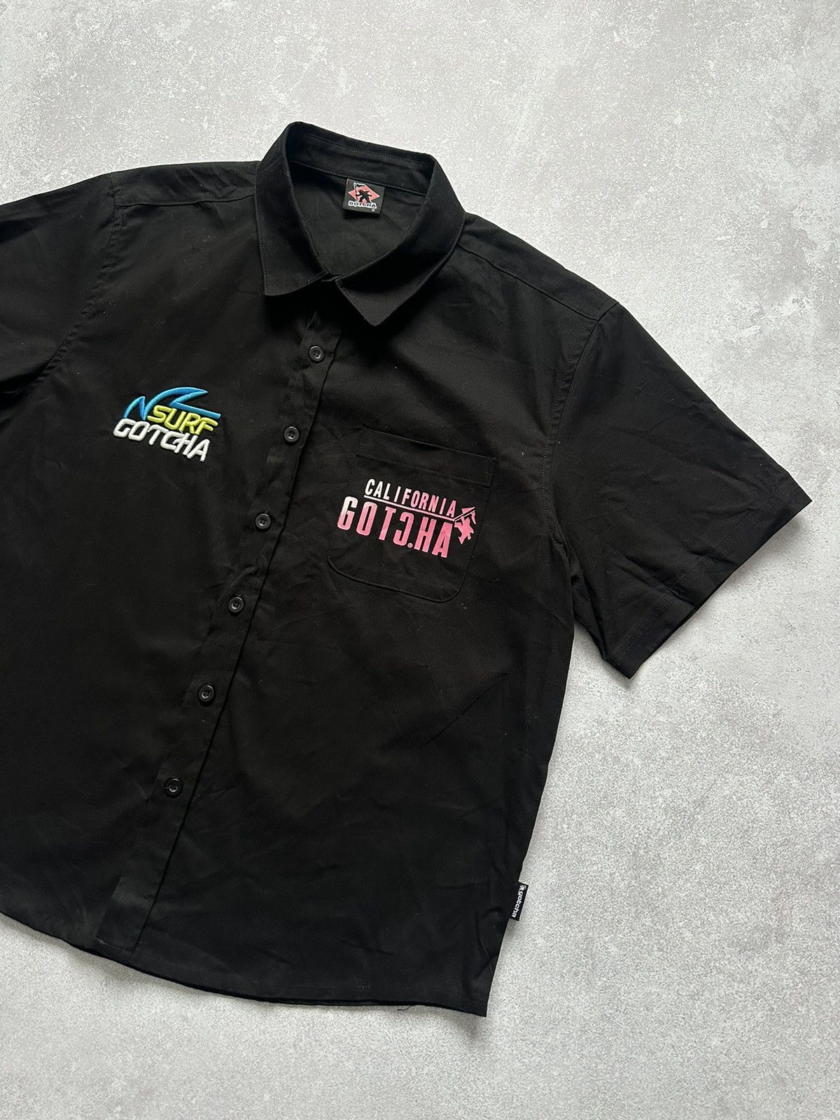 Designer × Gotcha Gotcha California Surf style shirts button up size L Size US L / EU 52-54 / 3 - 2 Thumbnail