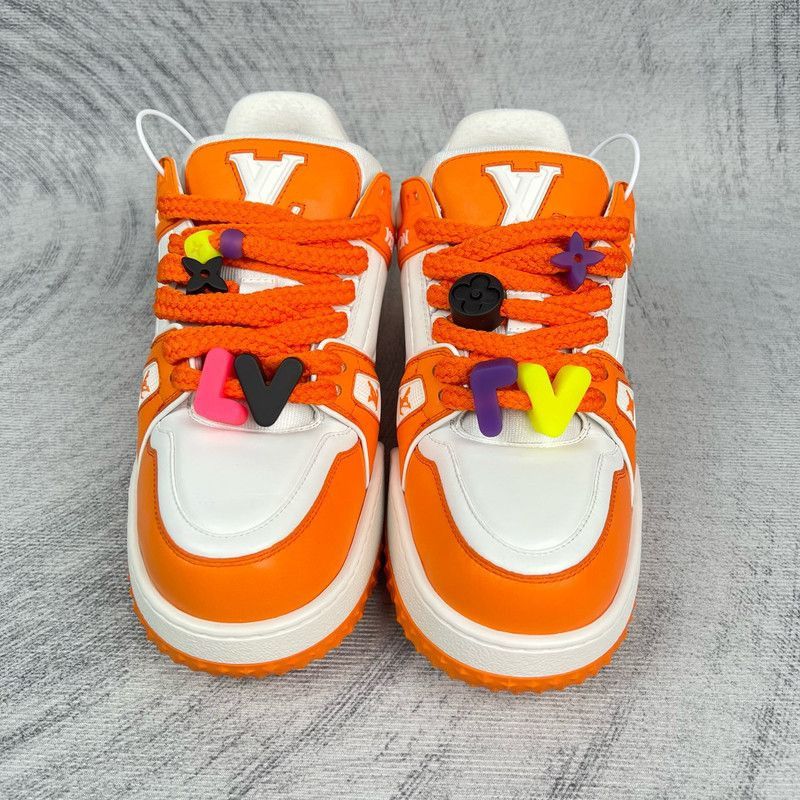 Louis Vuitton Louis Vuitton Trainer Maxi Low-Top Fashion Sneakers -2508 Size US 9.5 / EU 42-43 - 2 Thumbnail