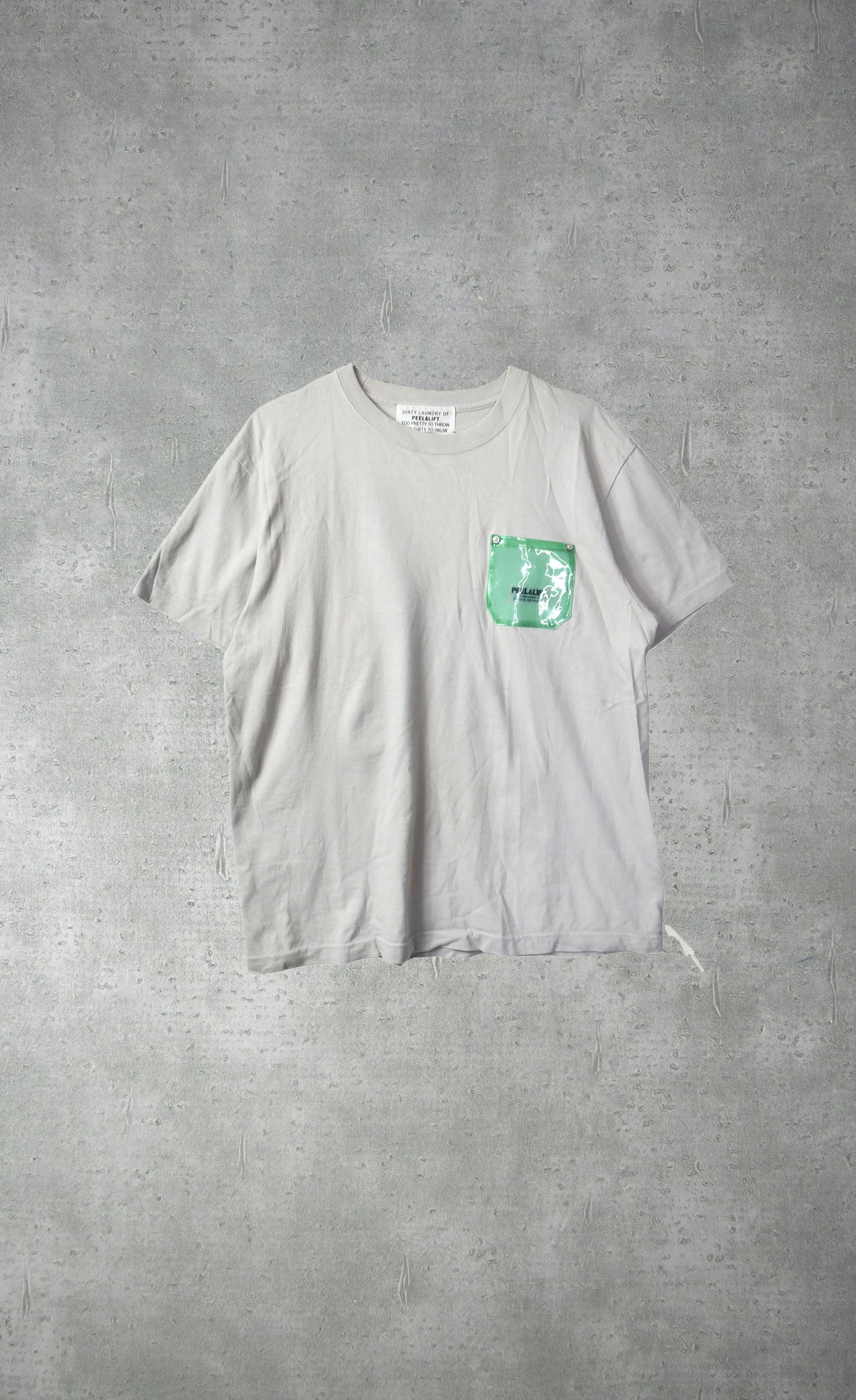 image of Peel Lift Peel&lift/tech Pocket Plain T-Shirt/28493 - 819 55 in White, Men's (Size Large)