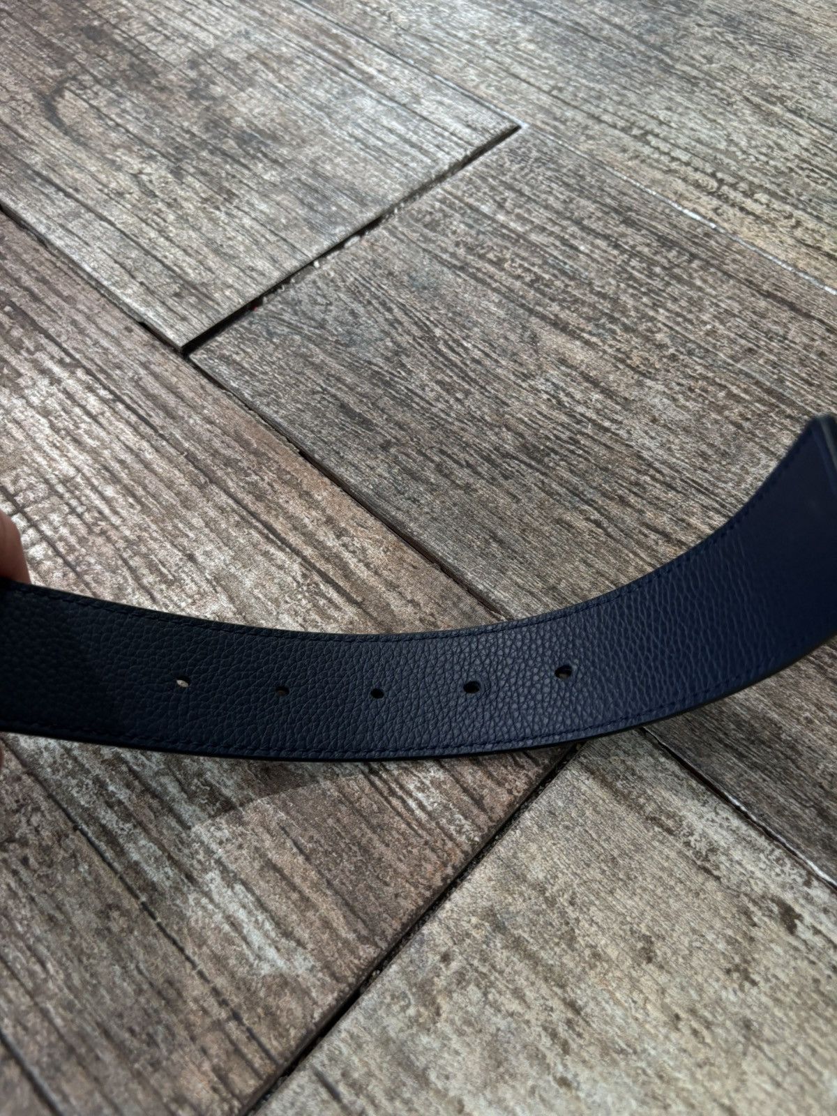 Dior Black and Gold CD Buckle Leather Belt Size ONE SIZE - 5 Thumbnail