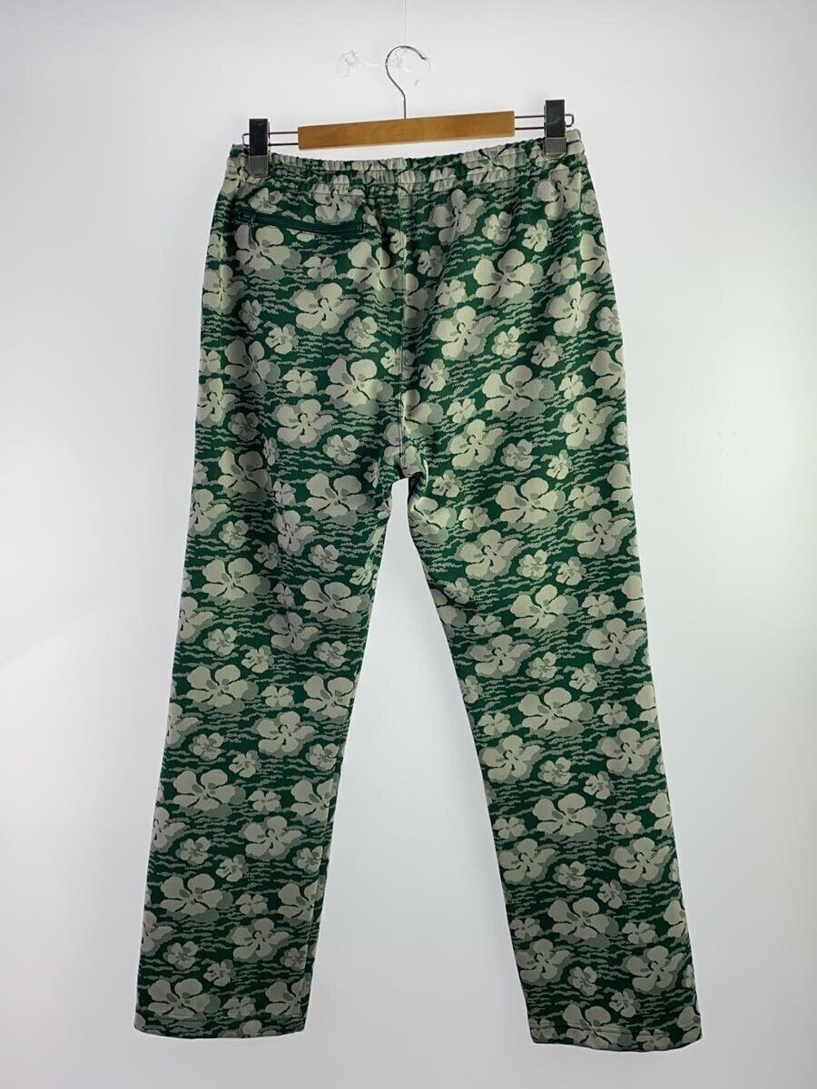 Needles Needles Polyester Track Pants Green Floral Size US 32 / EU 48 - 2 Thumbnail