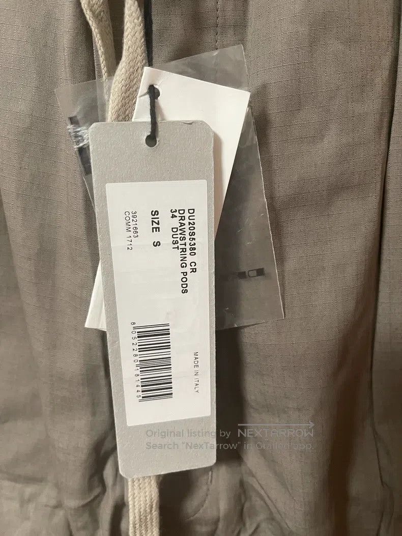 Rick Owens RICK OWENS size S Khaki-colored shorts Size US 27 - 2 Thumbnail