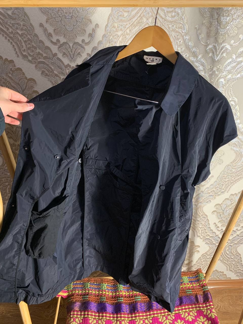 Marni VINTAGE MARNI H&M NYLON ITALIAN DESIGNER VESTS JAPAN STYLE Size XXS / US 00 / IT 34 - 6 Thumbnail