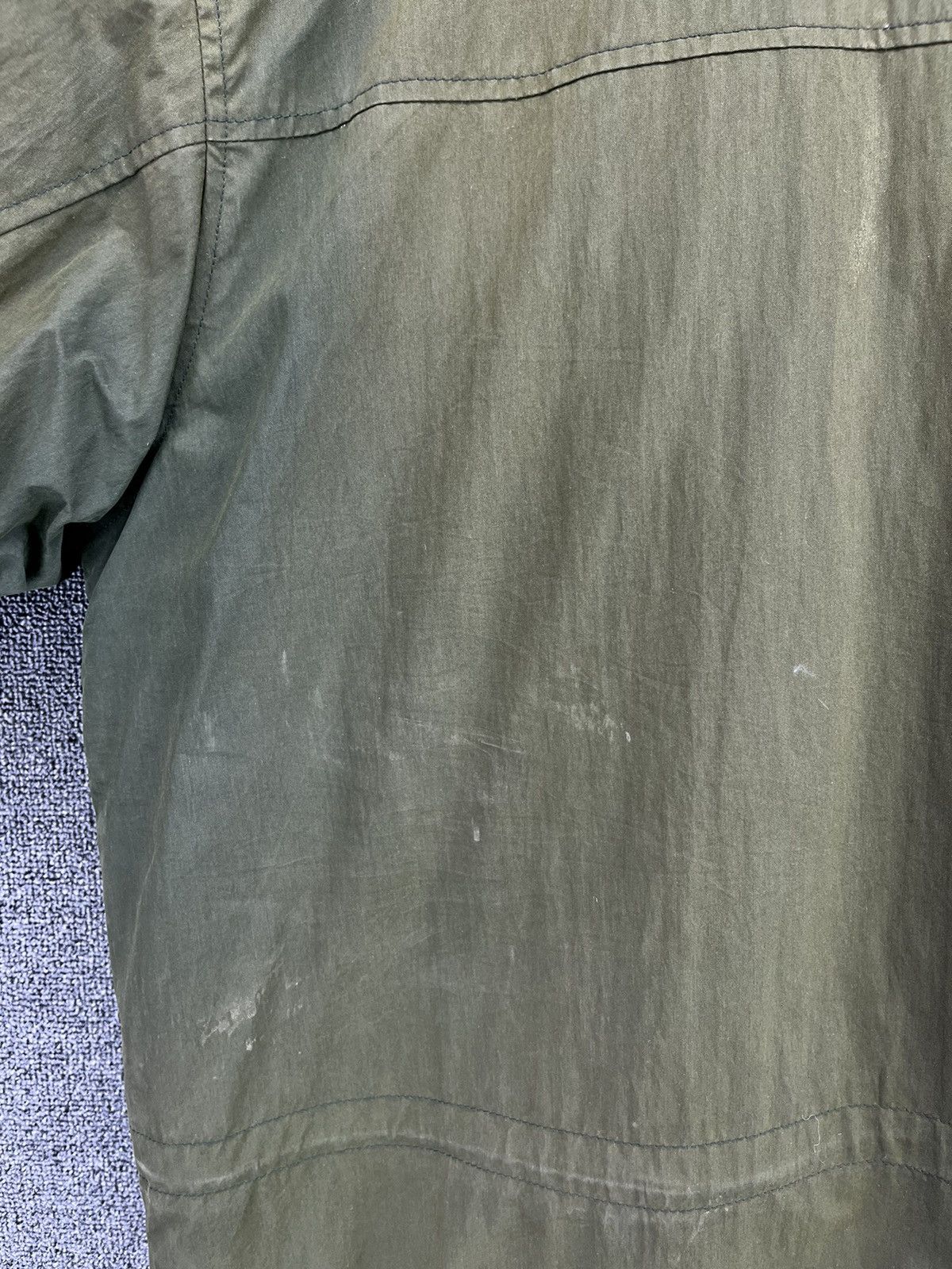 L.L. Bean Vintage L.L. Bean Military Army Trashed Long Jacket Size US M / EU 48-50 / 2 - 16 Thumbnail