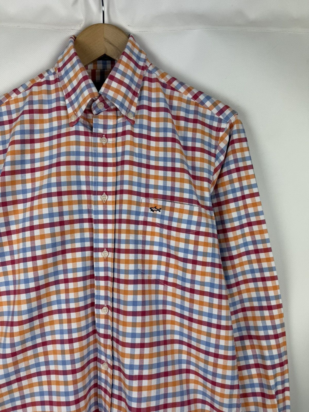 Paul & Shark Paul & Shark Men’s Long Sleeve Checked Plaid Button Up Shirt Size US L / EU 52-54 / 3 - 5 Thumbnail