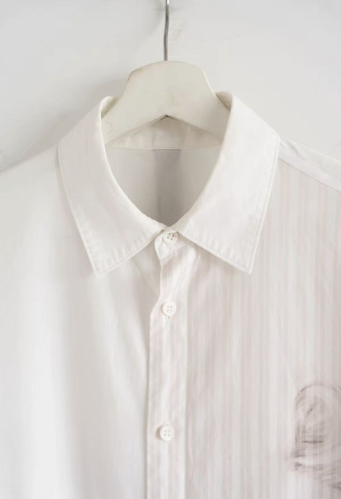 Yohji Yamamoto Yohji Yamamoto 19AW Monroe Portrait White Shirt J4 Size US M / EU 48-50 / 2 - 4 Thumbnail
