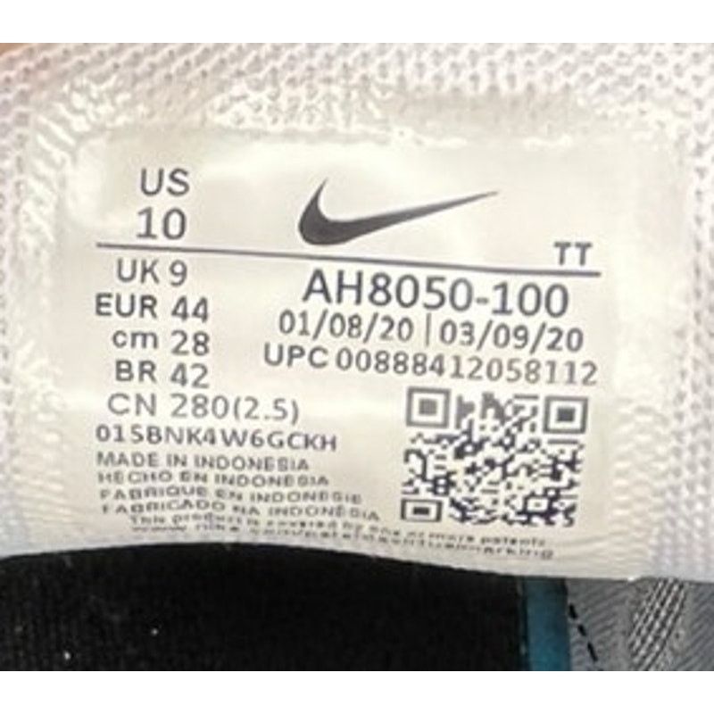 Nike Nike Air Max 270 Running Shoe AH8050-100 White/Black Size 10 Size US 10 / EU 43 - 6 Thumbnail
