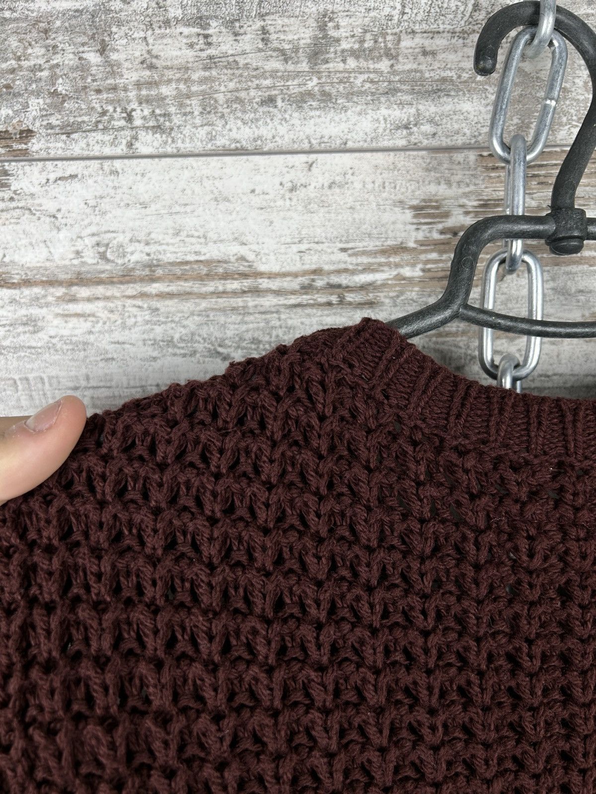 Allsaints × Japanese Brand Mens AllSaints Ren Crew Sweater luxury knitwear size S Size US S / EU 44-46 / 1 - 9 Thumbnail