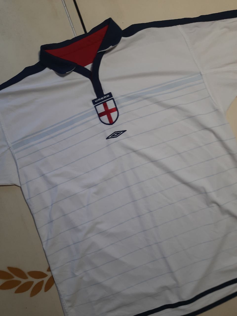 Umbro Umbro England Team 2003-2005 Reversible Jersey Size US XXL / EU 58 / 5 - 7 Thumbnail