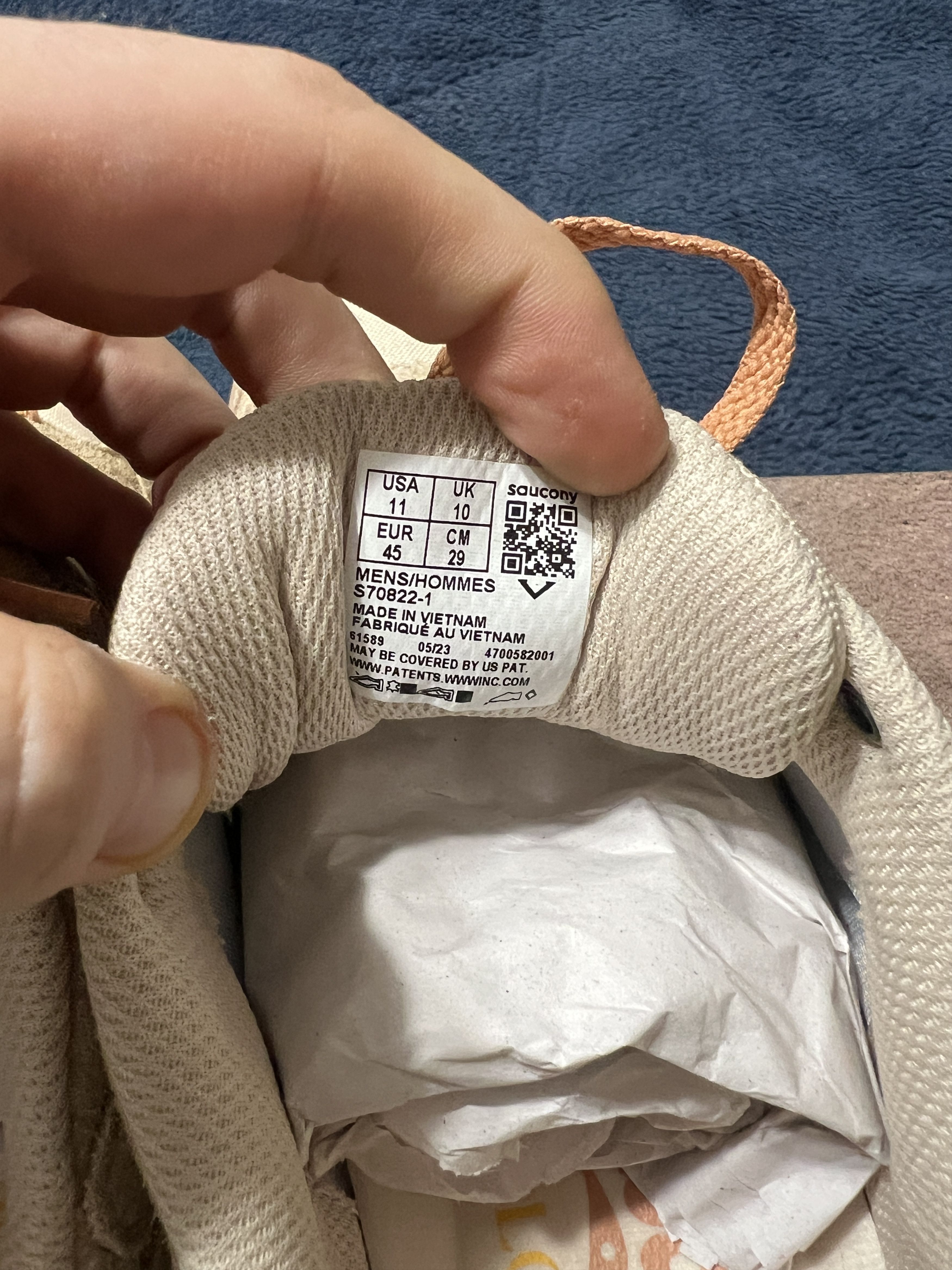 Saucony Saucony x Colour Plus Companie Grid Shadow 2 'Beach Ramble' Size US 11 / EU 44 - 5 Thumbnail