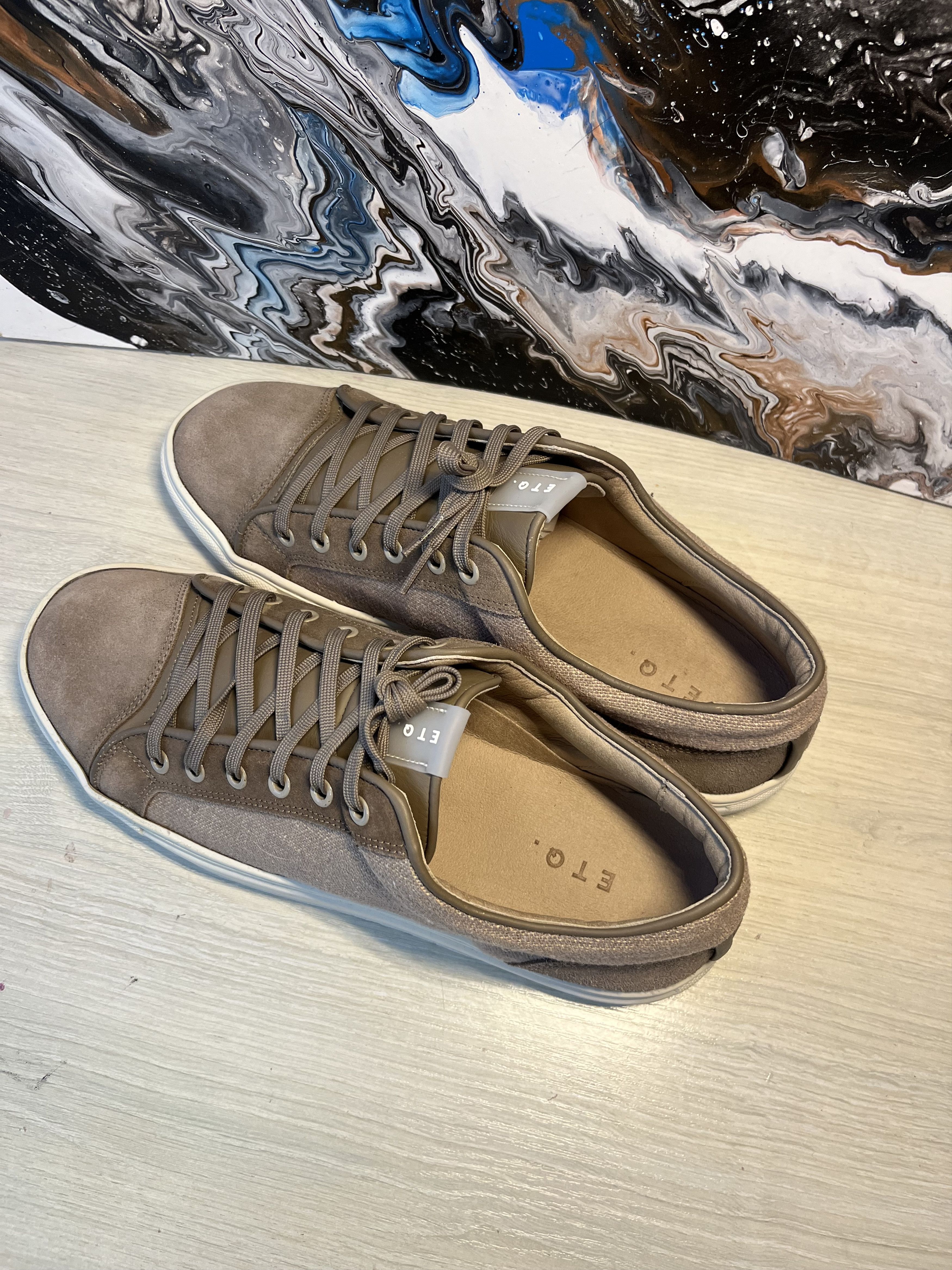 Etq LT 01 Shades Nubuck Desert Taupe Size US 11 / EU 44 - 7 Thumbnail
