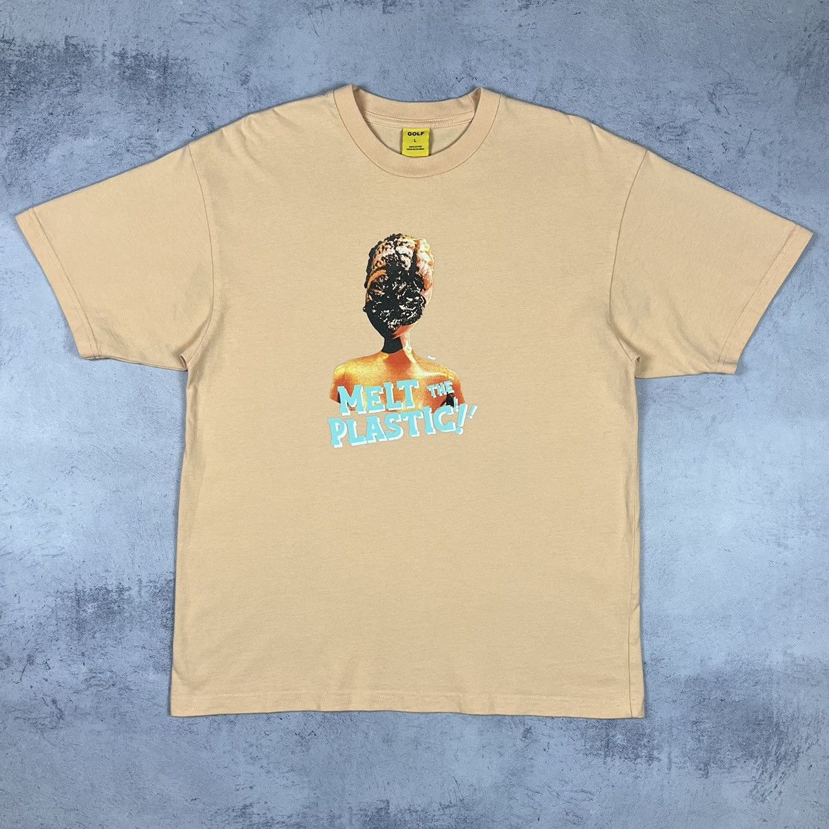 Golf Wang Golf Wang “Melt The Plastic” y2k big logo tee Size US L / EU 52-54 / 3 - 2 Thumbnail