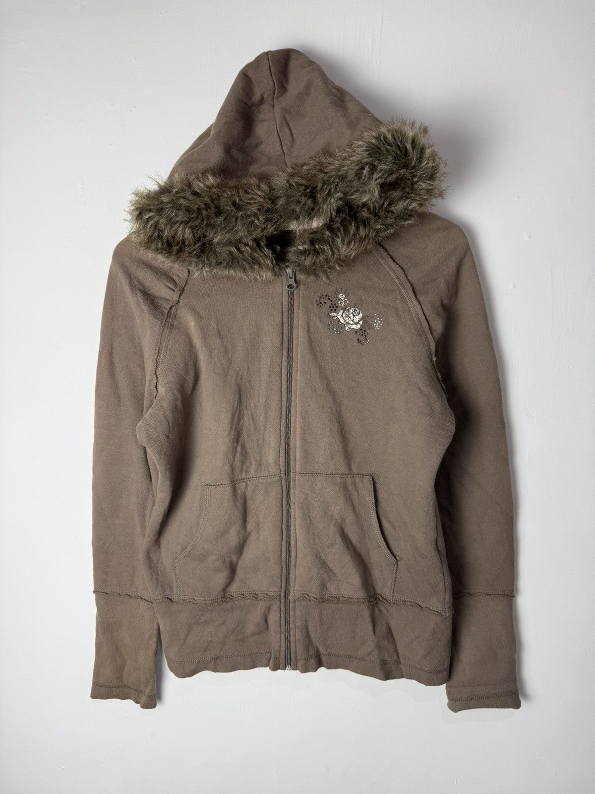 Hysteric Glamour Mossino fur zip hooie brown style Ifsixwasnine lgb Size US M / EU 48-50 / 2 - 3 Thumbnail